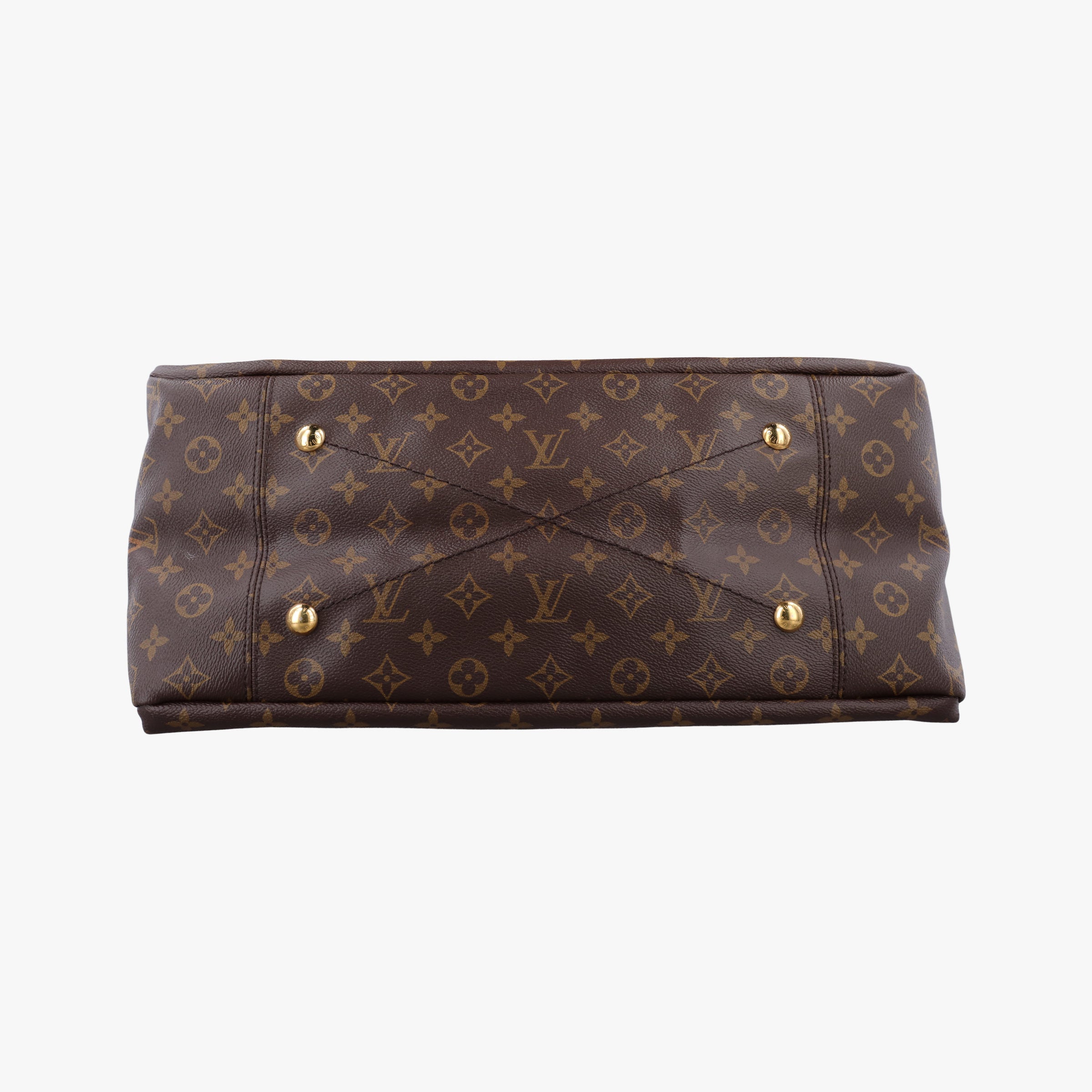 Vintage Louis Vuitton ARTSY MM BROWN Monogram Canvas M40249 shoulderbag | stylenewstar