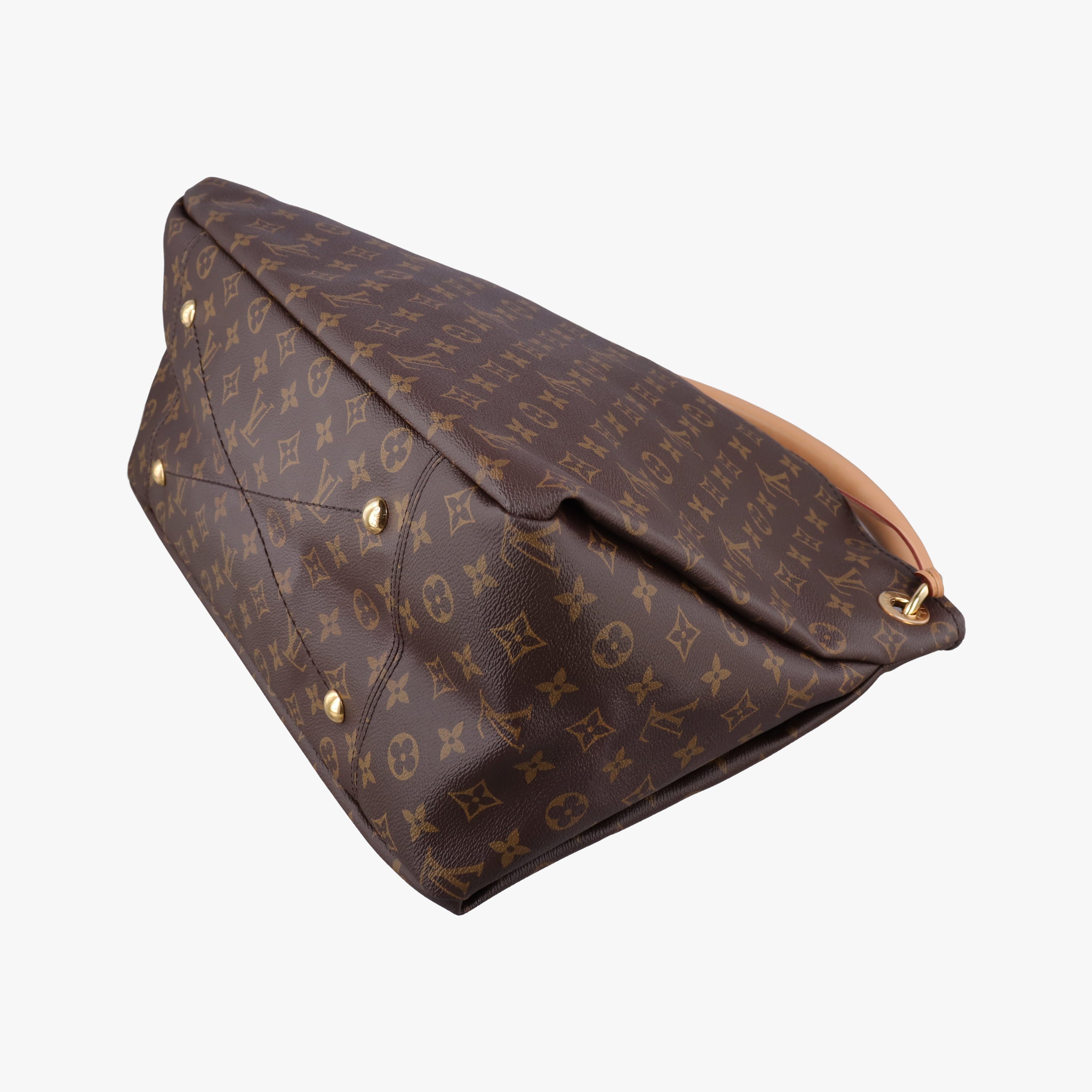 Vintage Louis Vuitton ARTSY MM BROWN Monogram Canvas M40249 shoulderbag | stylenewstar
