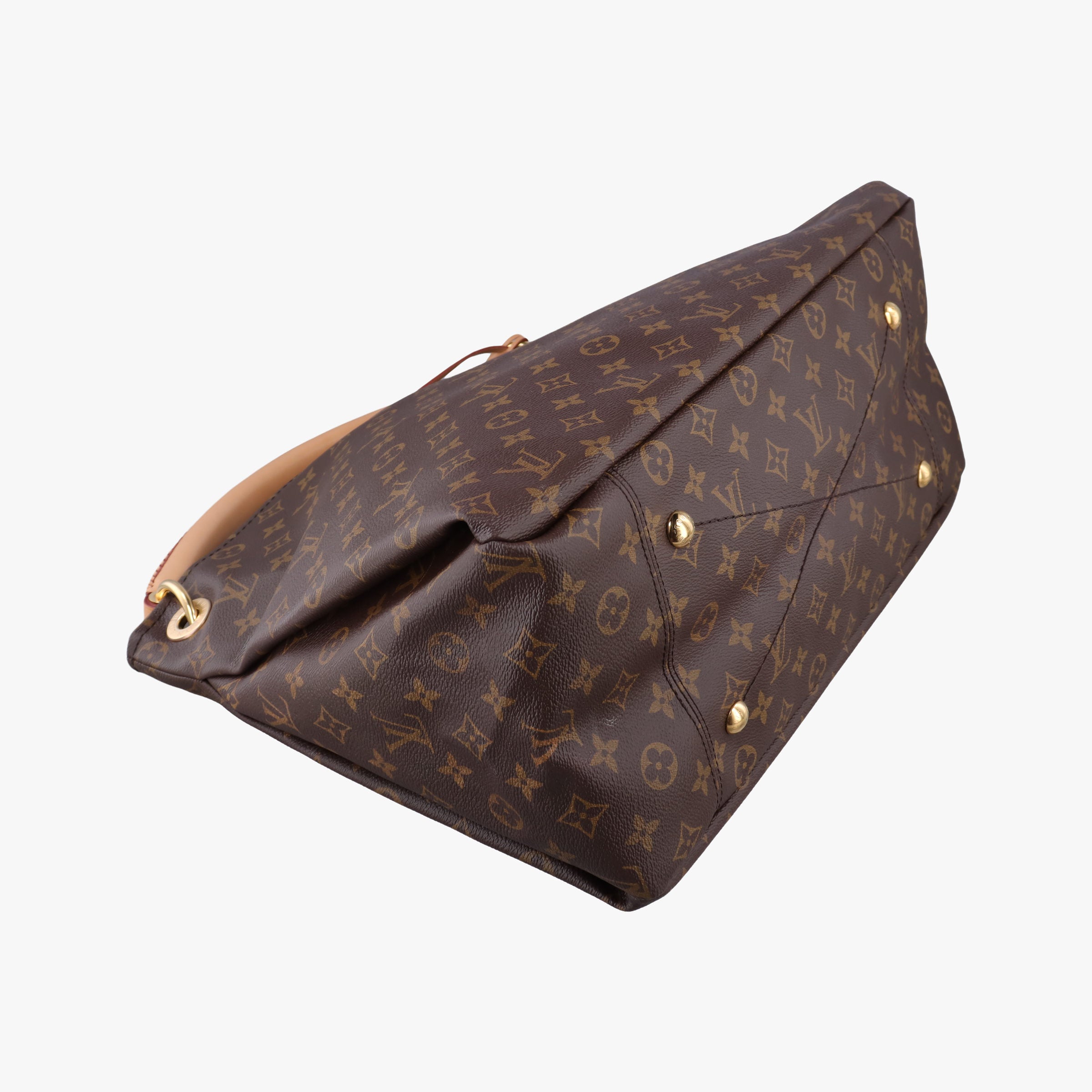 Vintage Louis Vuitton ARTSY MM BROWN Monogram Canvas M40249 shoulderbag | stylenewstar