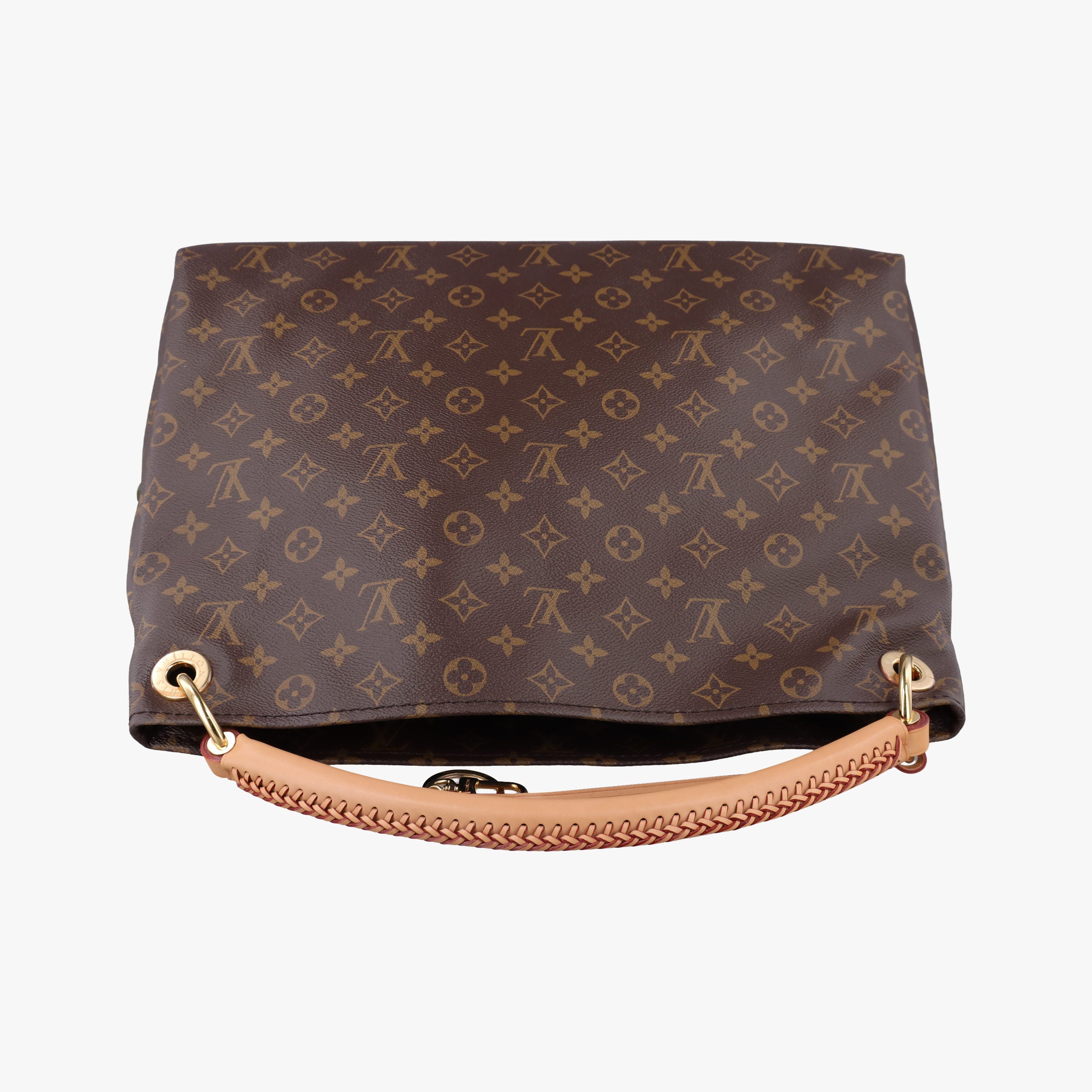 Vintage Louis Vuitton ARTSY MM BROWN Monogram Canvas M40249 shoulderbag | stylenewstar