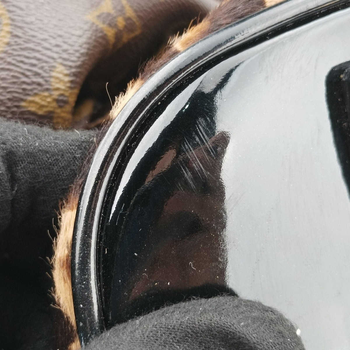 Pre-owned Louis Vuitton Leopard steamer bag Brown x Multi Monogram Canvas x ponyhair  shoulderbag | stylenewstar