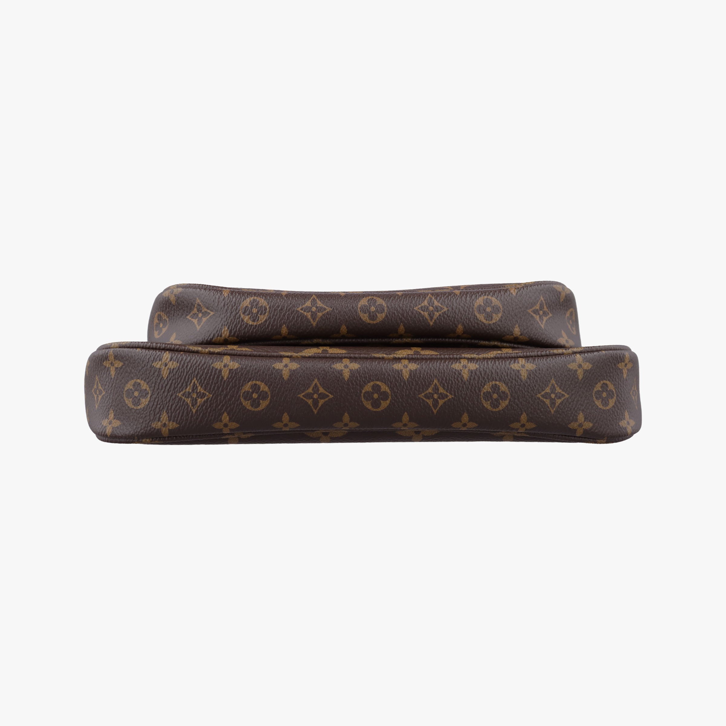 Vintage Louis Vuitton MULTI POCHETTE ACCESSOIRES MARRON×ROSE CLAIRE Monogram Canvas M44840 shoulderbag | stylenewstar