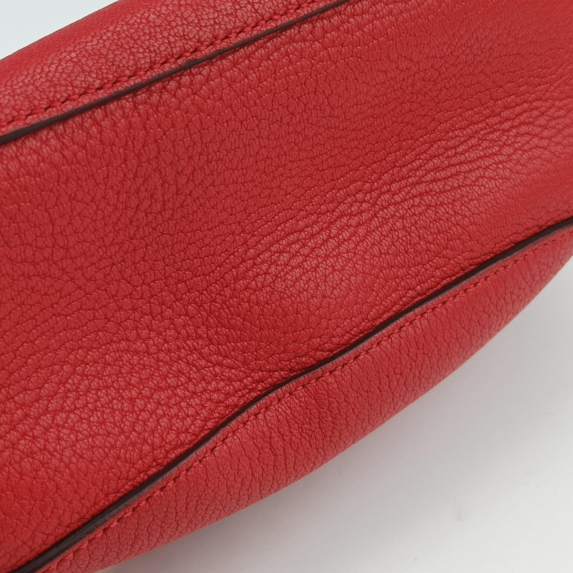 Pre-owned Chloe DREW Red Leather  shoulderbag | stylenewstar