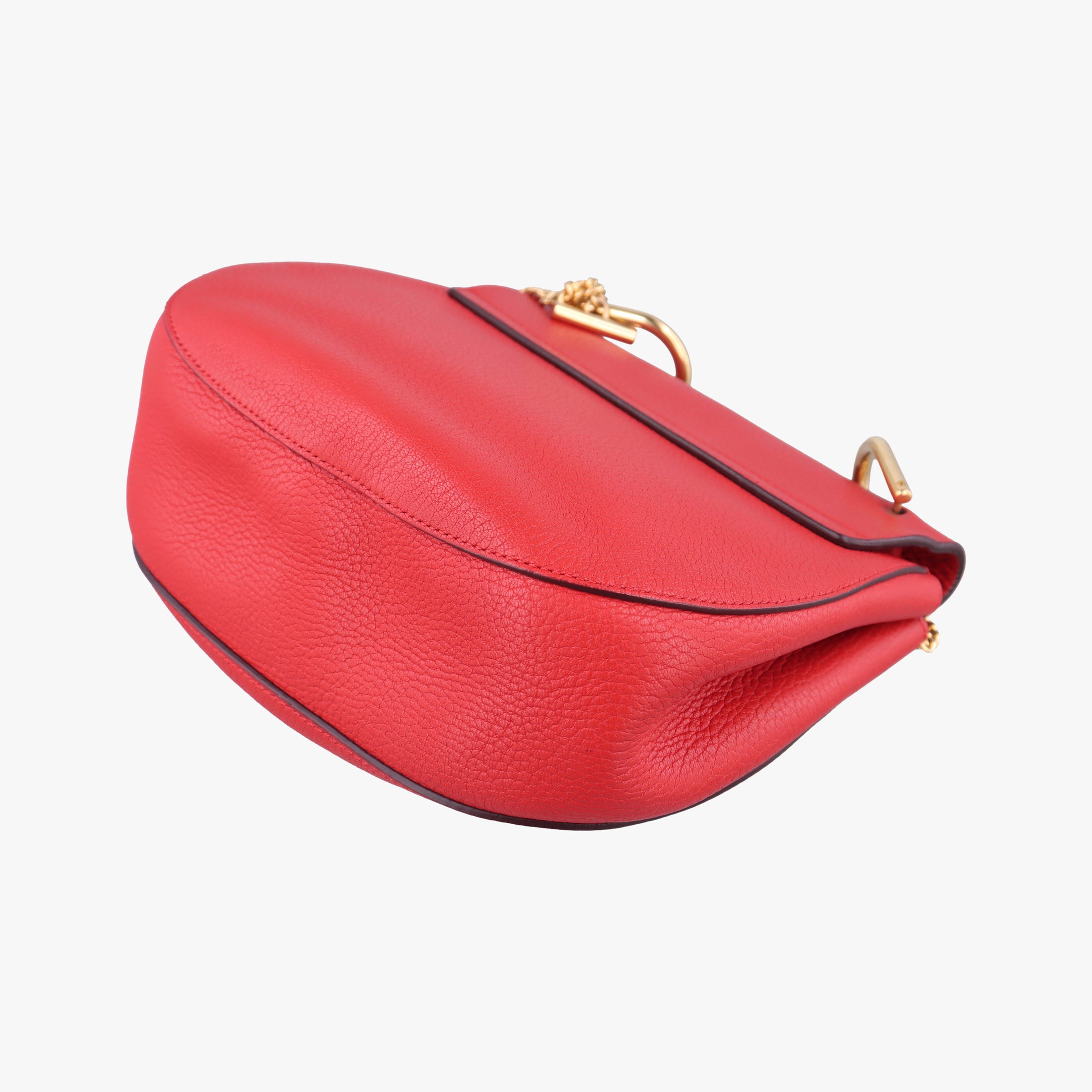 Pre-owned Chloe DREW Red Leather  shoulderbag | stylenewstar