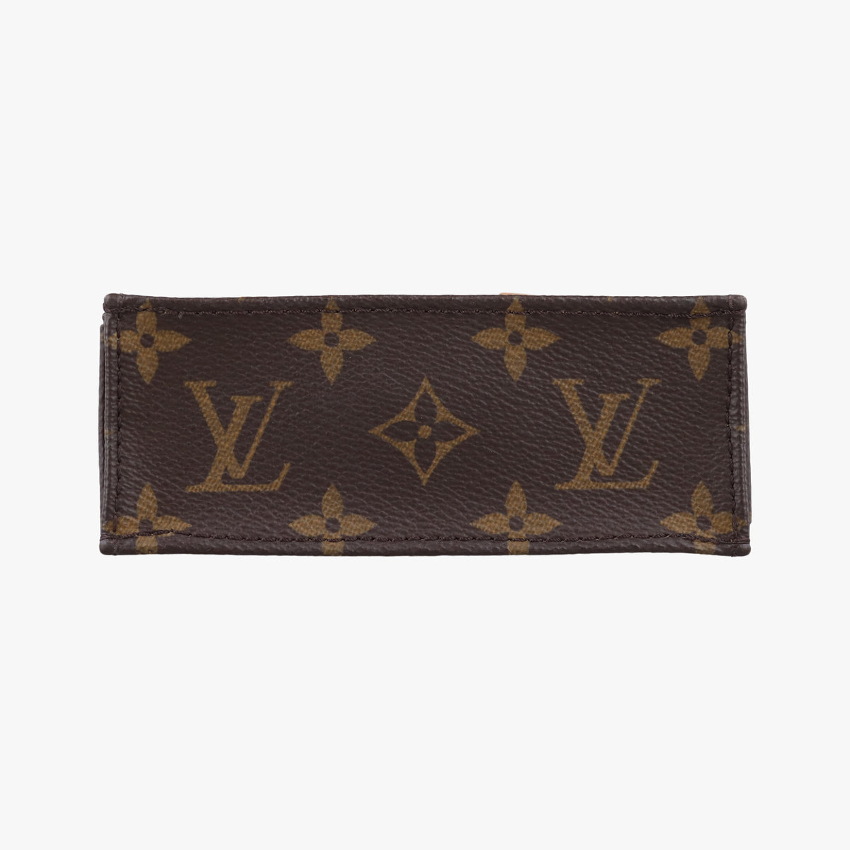 Pre-owned Louis Vuitton Petit Sac Plat Brown Monogram Canvas M69442 shoulderbag | stylenewstar