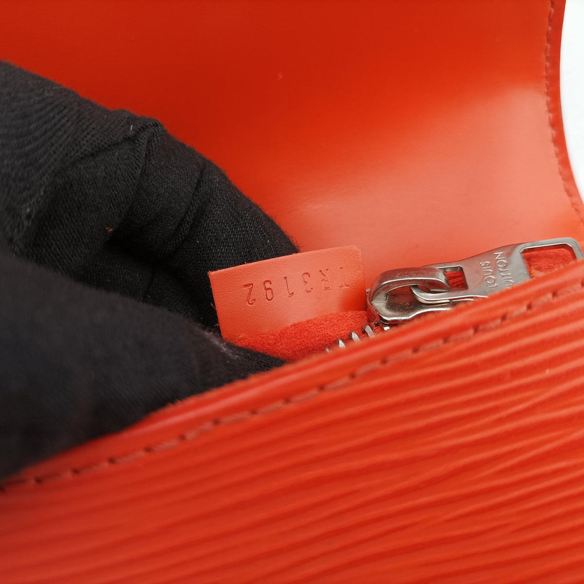 Secondhand Louis Vuitton EDEN PM Orange Epi M40653 shoulderbag | stylenewstar