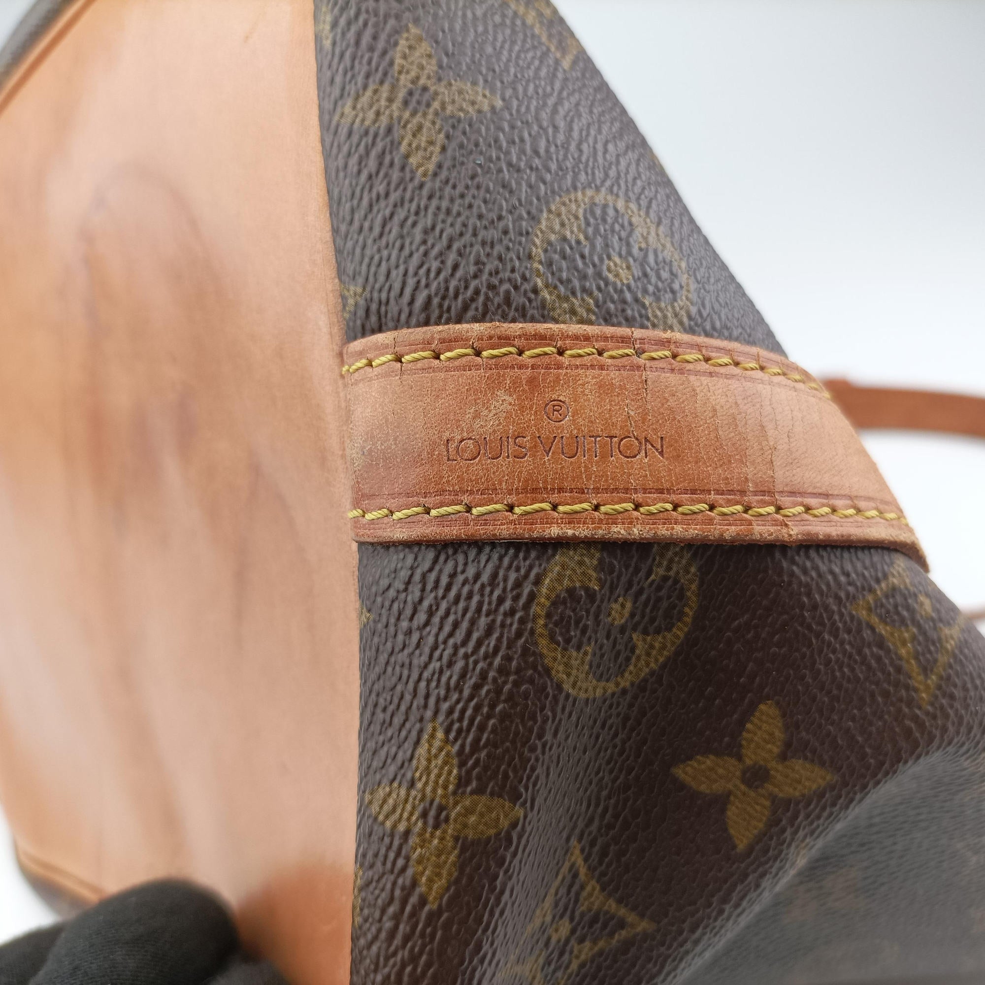 Pre-owned Louis Vuitton Noe Brown Monogram Canvas M42224 shoulderbag | stylenewstar
