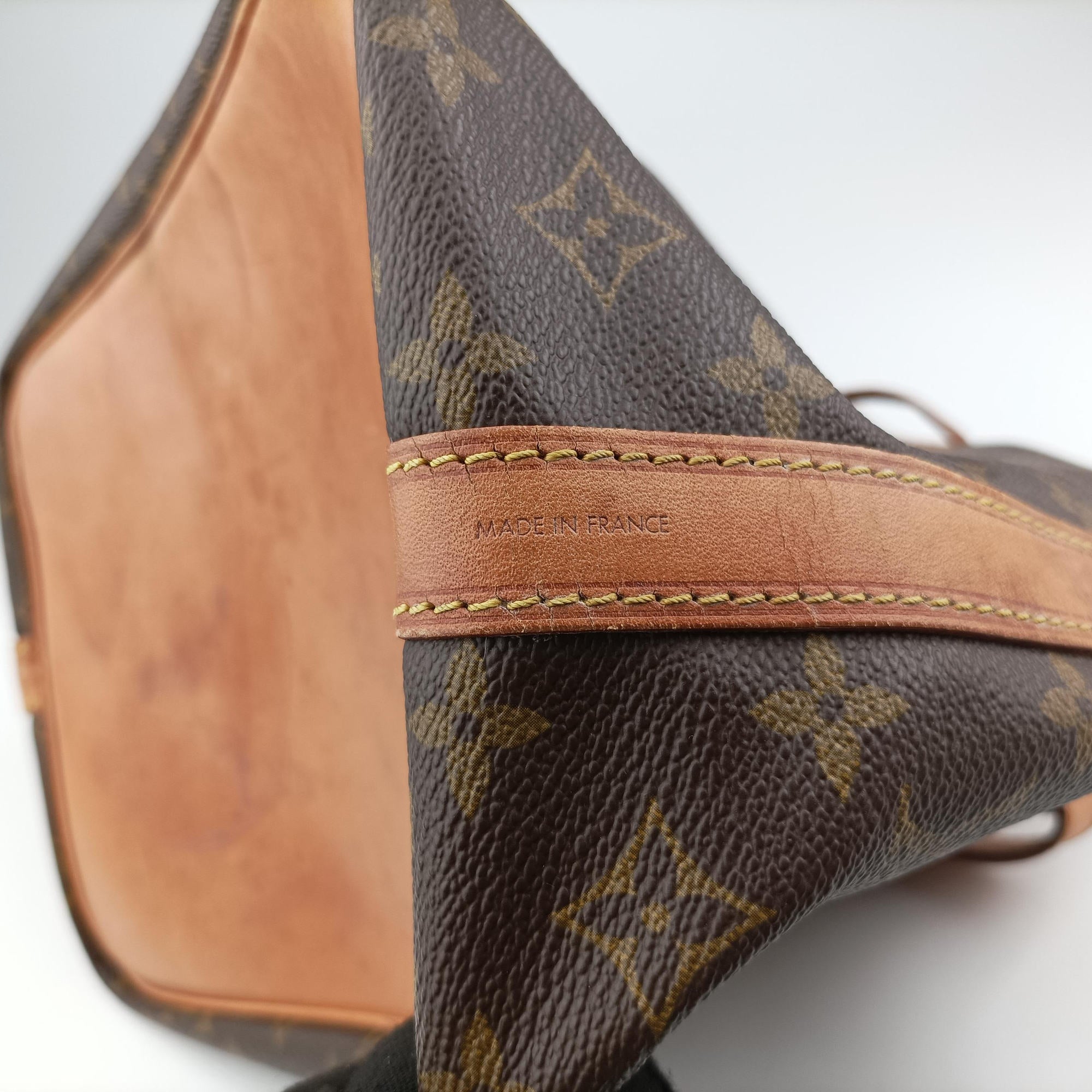 Pre-owned Louis Vuitton Noe Brown Monogram Canvas M42224 shoulderbag | stylenewstar