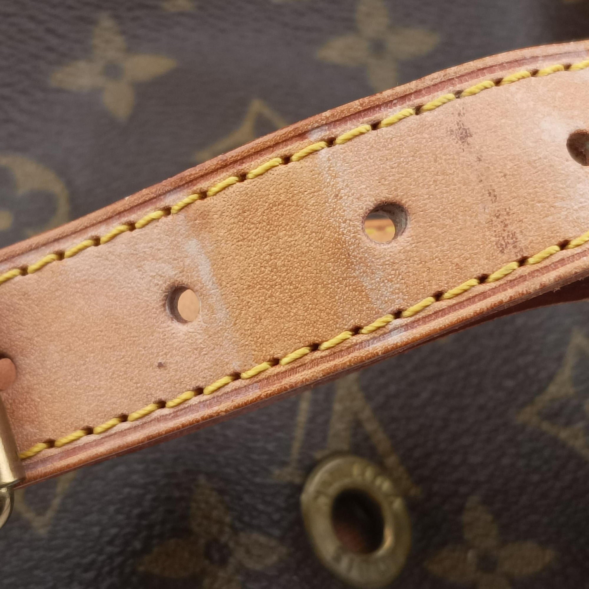 Pre-owned Louis Vuitton Noe Brown Monogram Canvas M42224 shoulderbag | stylenewstar