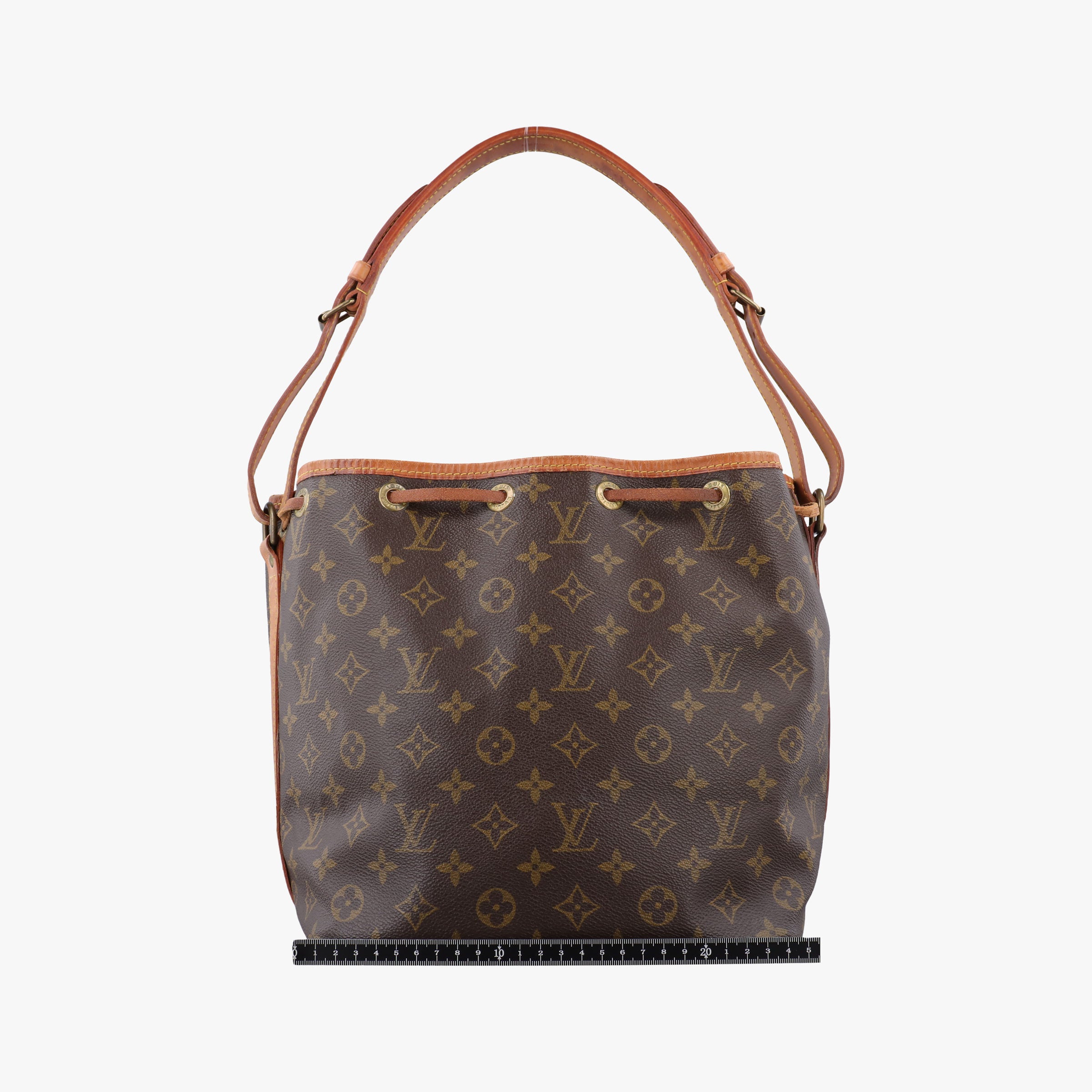 Pre-owned Louis Vuitton Noe Brown Monogram Canvas M42224 shoulderbag | stylenewstar