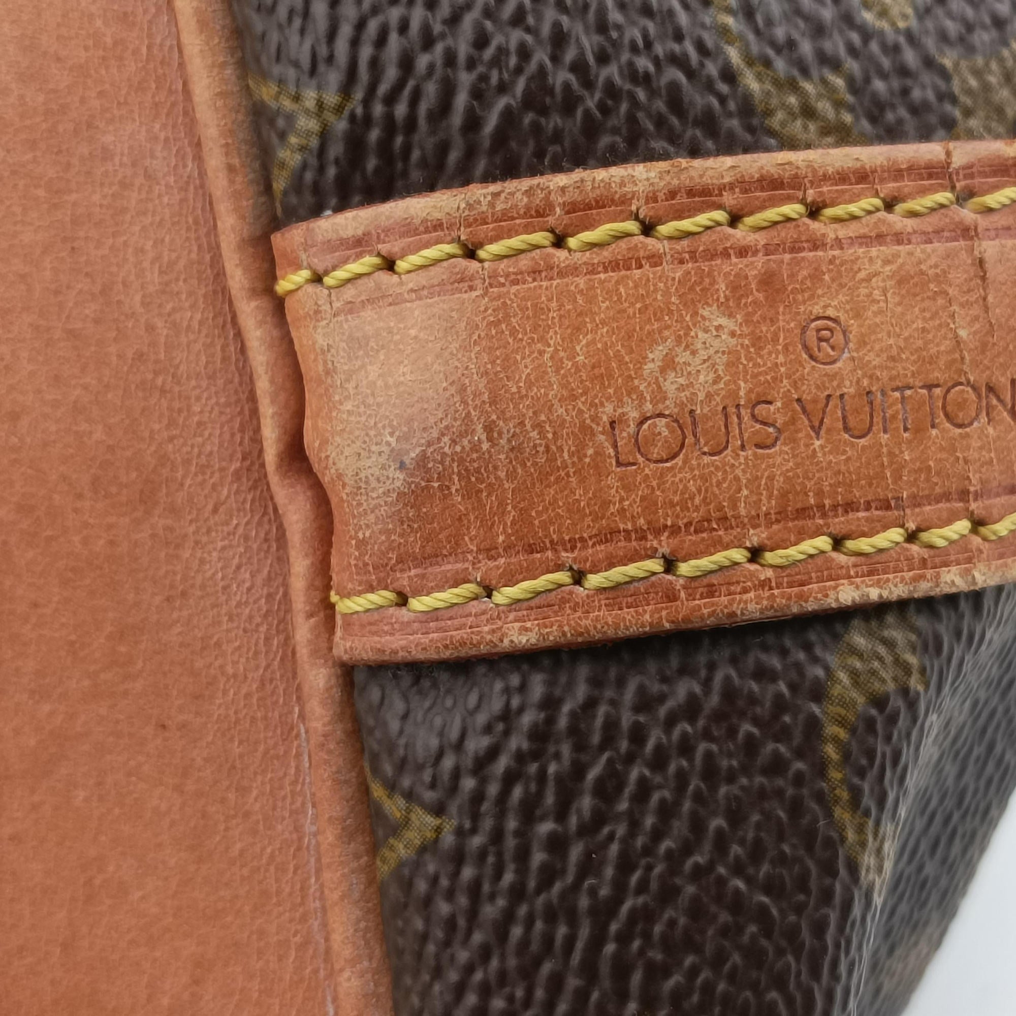 Pre-owned Louis Vuitton Noe Brown Monogram Canvas M42224 shoulderbag | stylenewstar