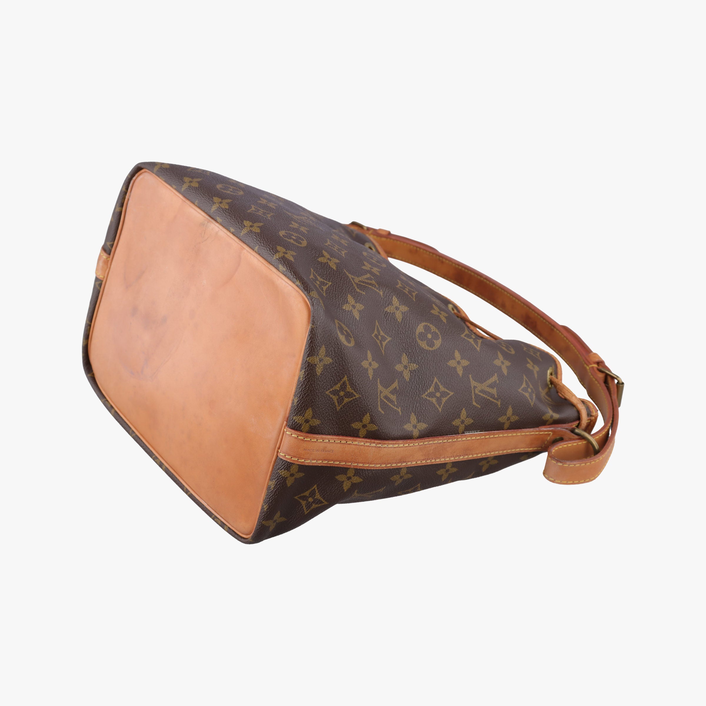 Pre-owned Louis Vuitton Noe Brown Monogram Canvas M42224 shoulderbag | stylenewstar