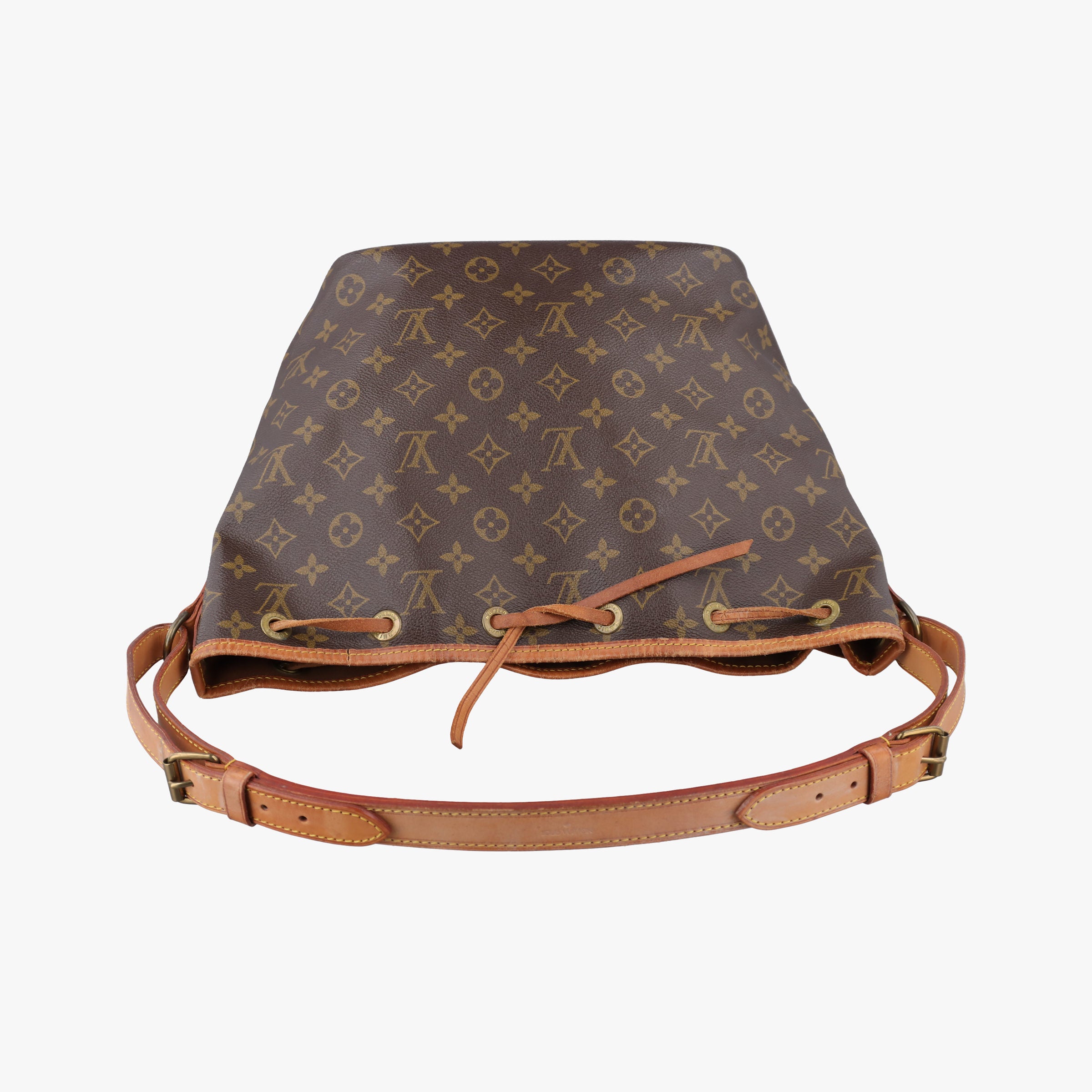 Pre-owned Louis Vuitton Noe Brown Monogram Canvas M42224 shoulderbag | stylenewstar