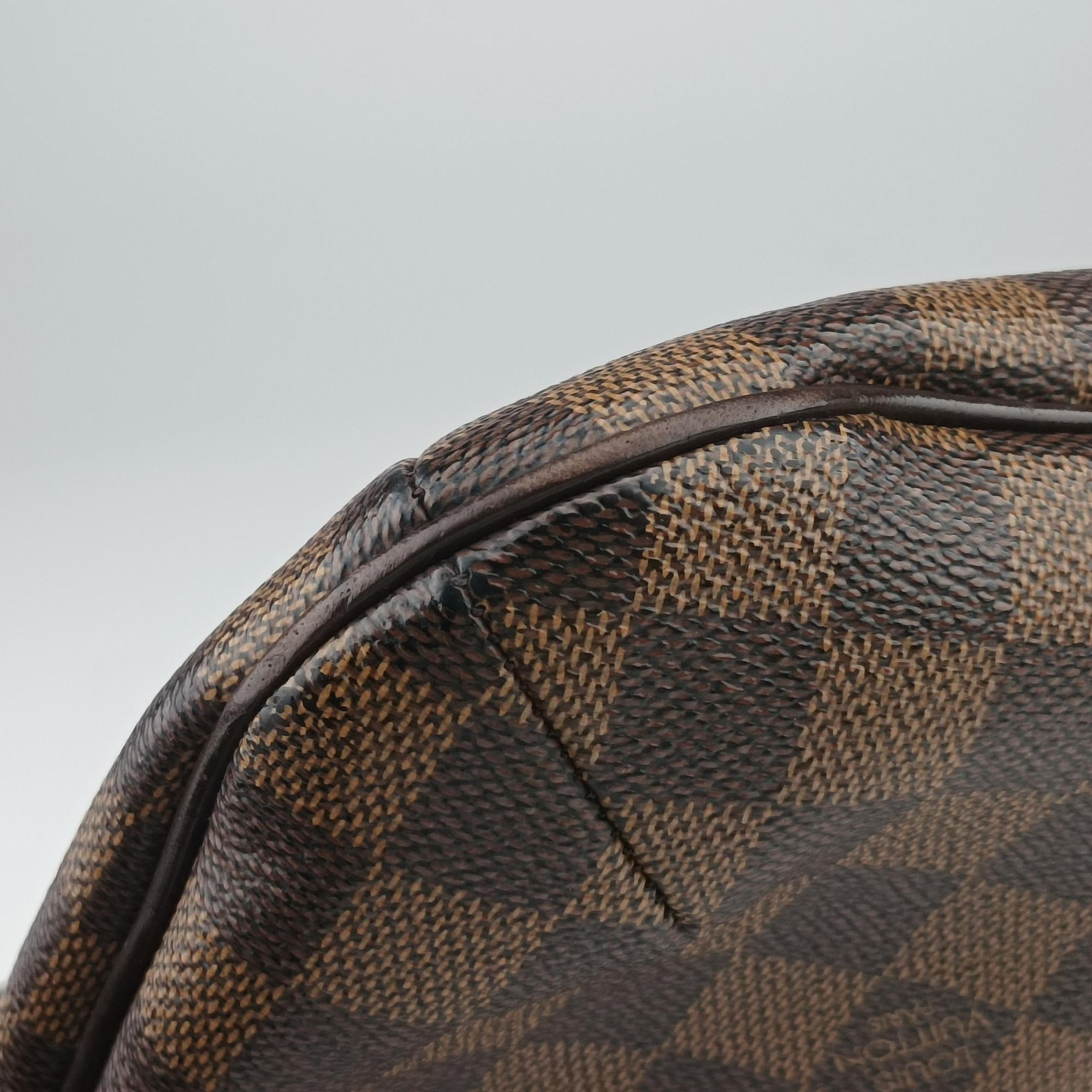 Pre-owned Louis Vuitton BLOOMSBURY PM EBENE Damier　Canvas N42251 shoulderbag | stylenewstar