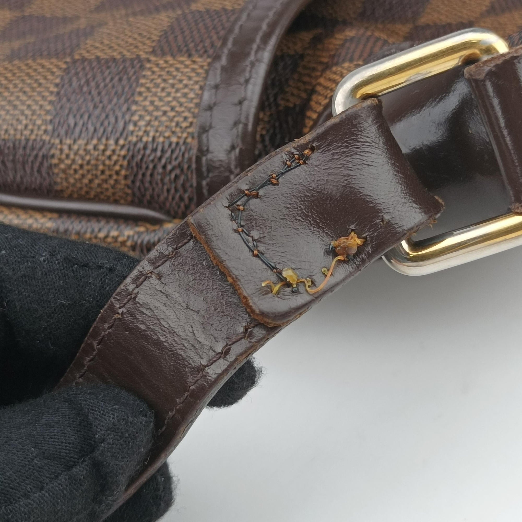 Pre-owned Louis Vuitton BLOOMSBURY PM EBENE Damier　Canvas N42251 shoulderbag | stylenewstar