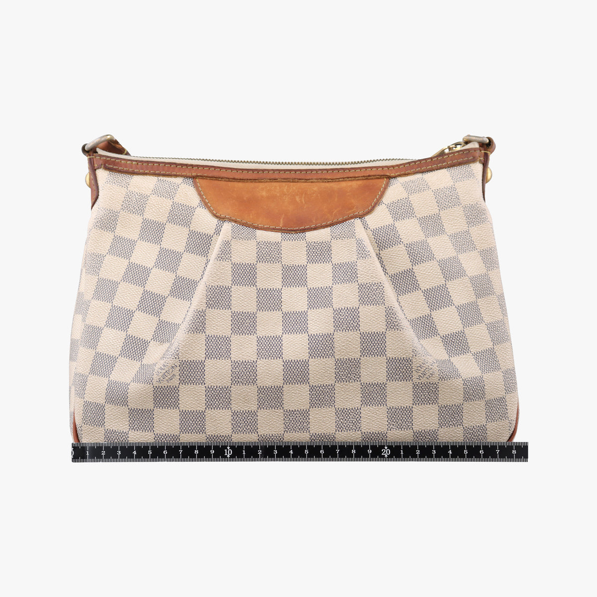 Pre-owned Louis Vuitton SIRACUSA PM AZUR Damier Canvas N41113 shoulderbag | stylenewstar