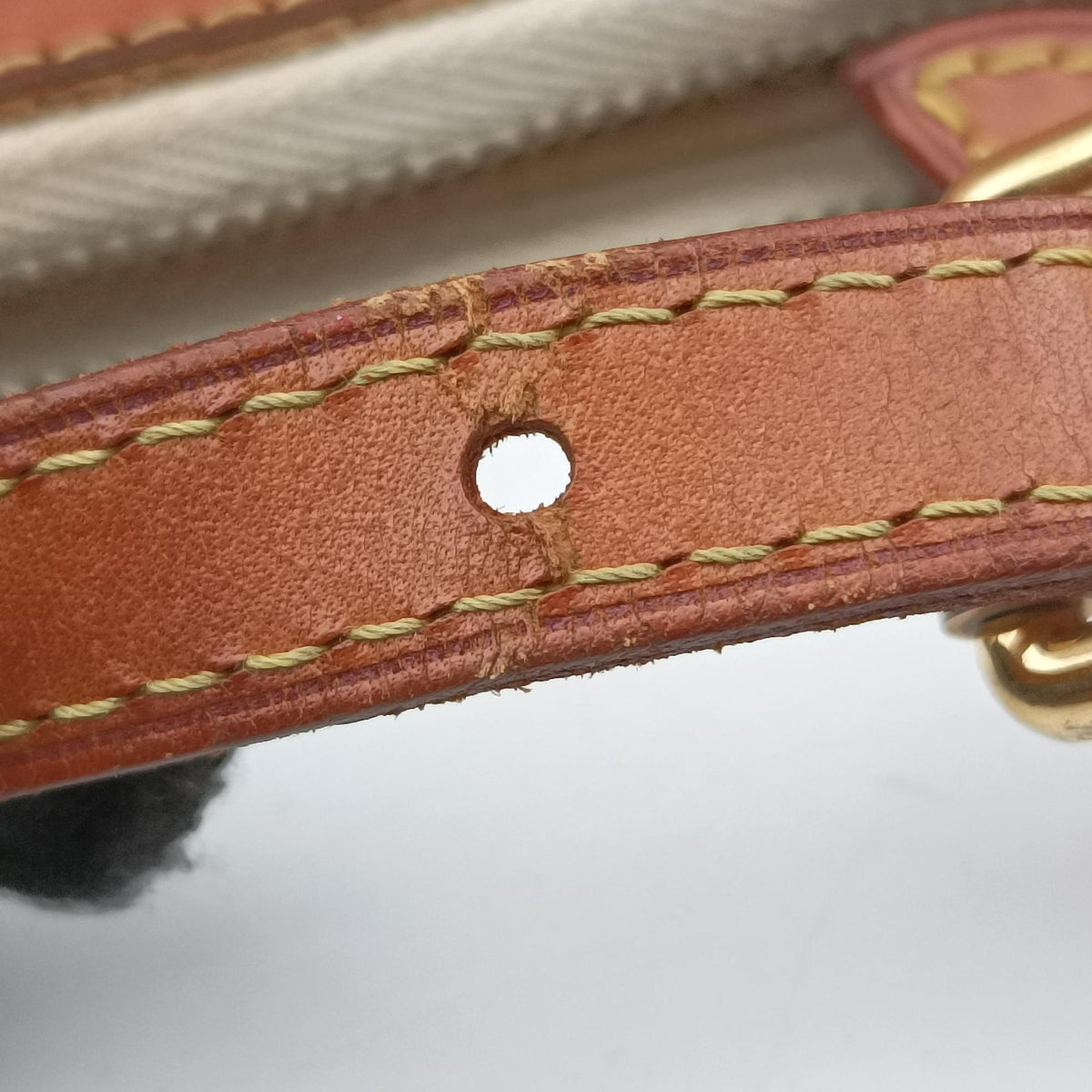 Pre-owned Louis Vuitton SIRACUSA PM AZUR Damier Canvas N41113 shoulderbag | stylenewstar