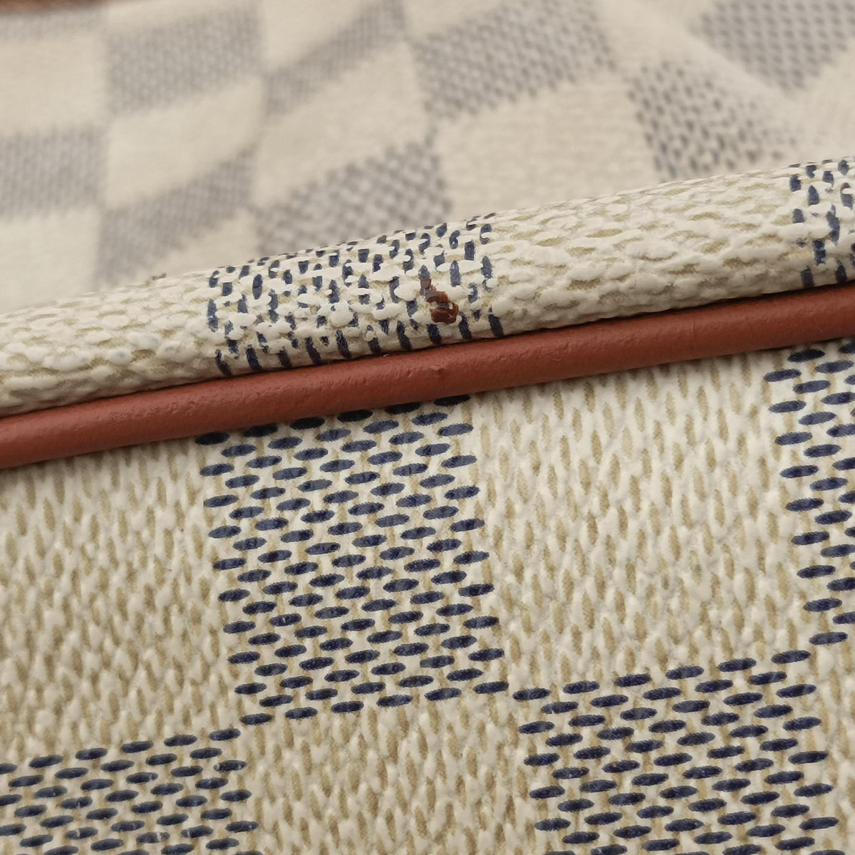 Pre-owned Louis Vuitton SIRACUSA PM AZUR Damier Canvas N41113 shoulderbag | stylenewstar