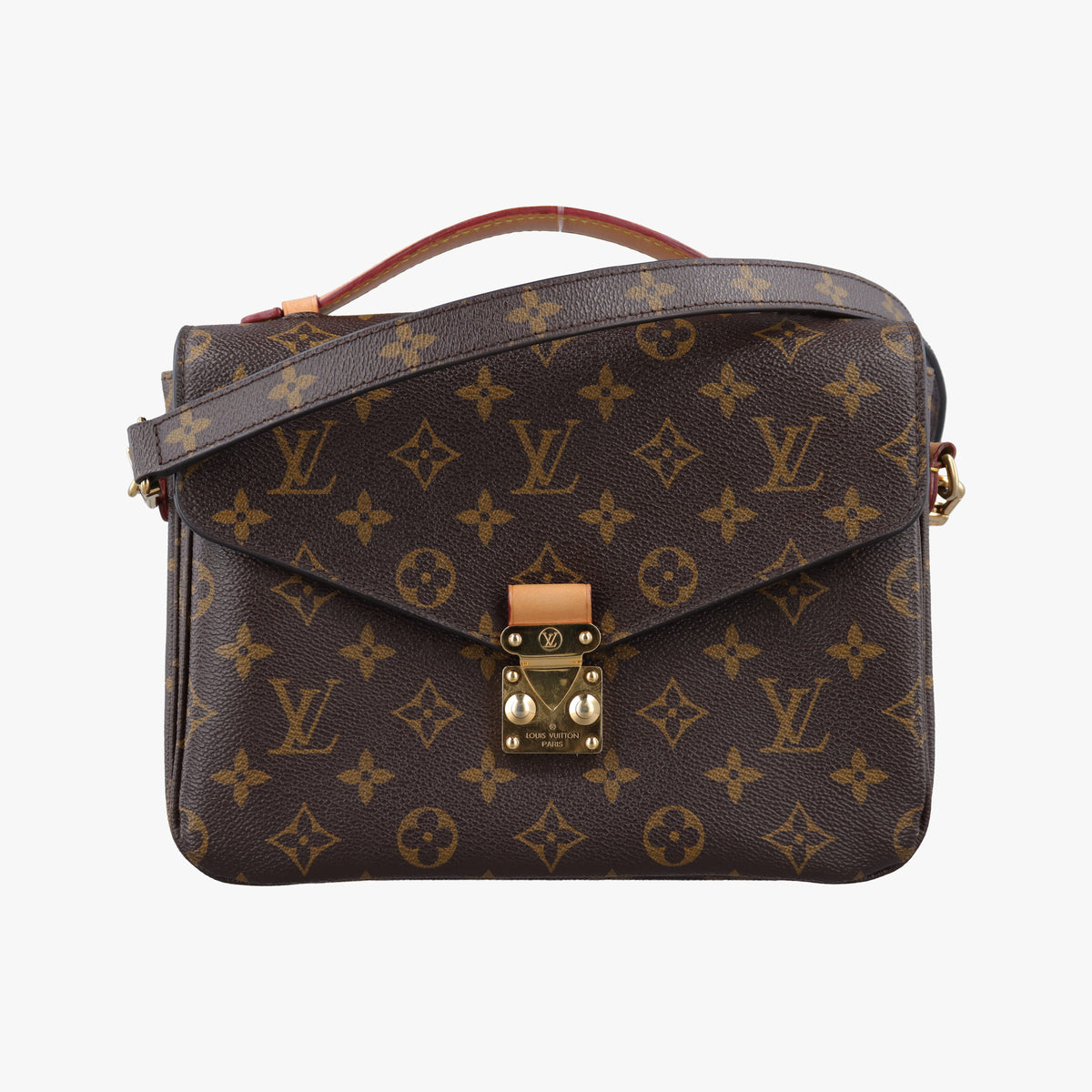 Pre-owned Louis Vuitton Pochette Metis MM Brown Monogram Canvas M44875 shoulderbag | stylenewstar
