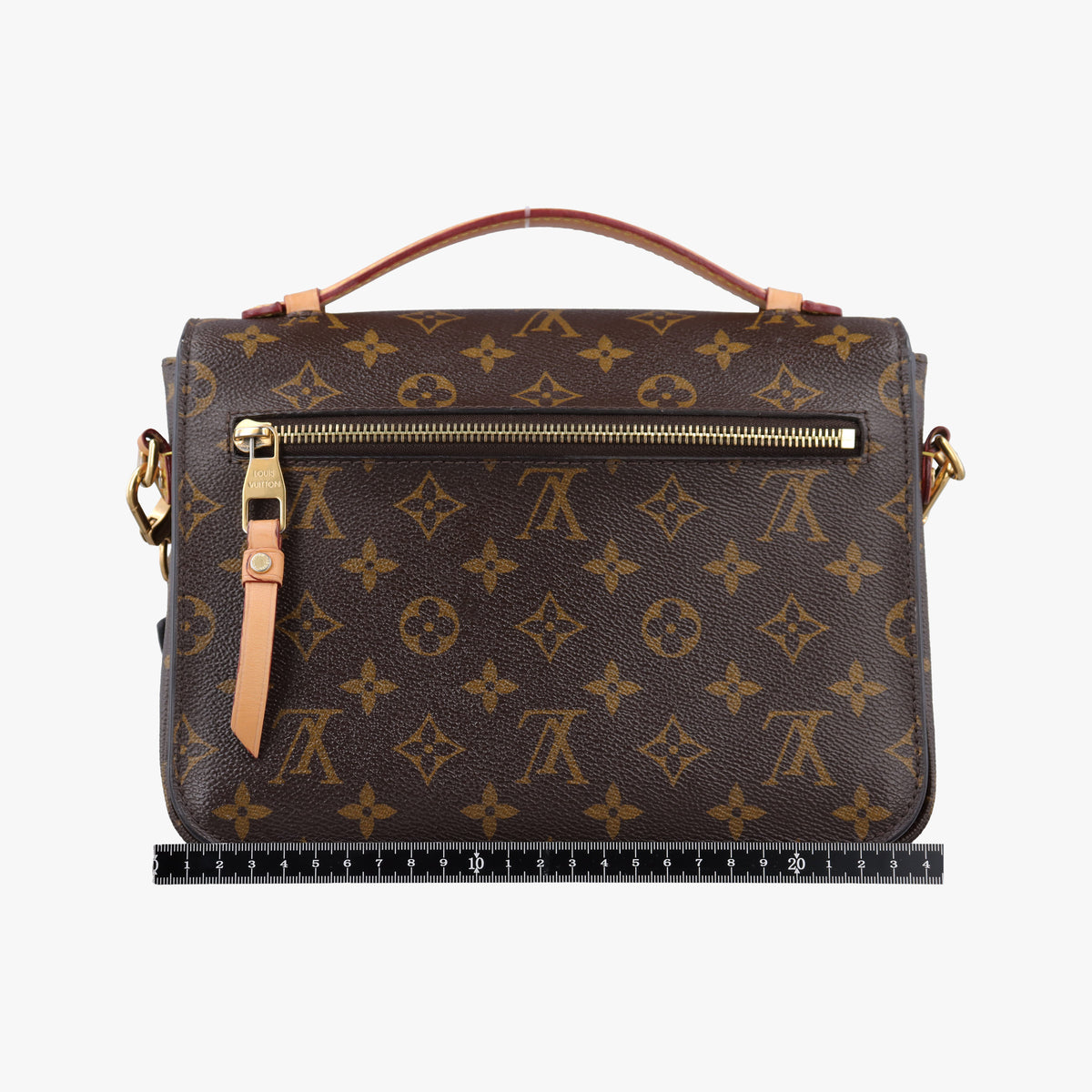 Pre-owned Louis Vuitton Pochette Metis MM Brown Monogram Canvas M44875 shoulderbag | stylenewstar
