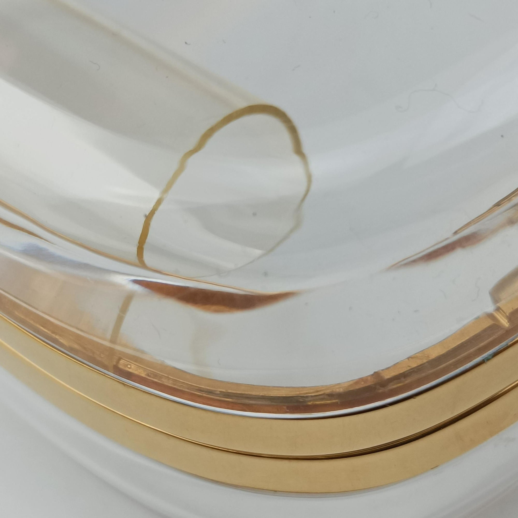Pre-owned Alexander McQueen King and Queen Clutch Transparent Plexiglass  shoulderbag | stylenewstar