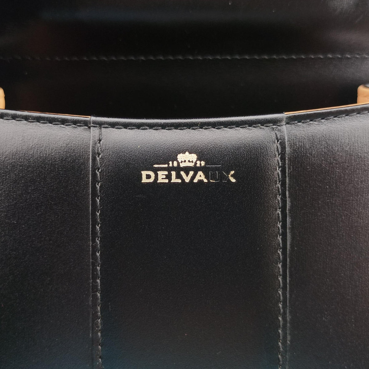 Pre-owned Delvaux Brillant Mini Black leather  handbag | stylenewstar