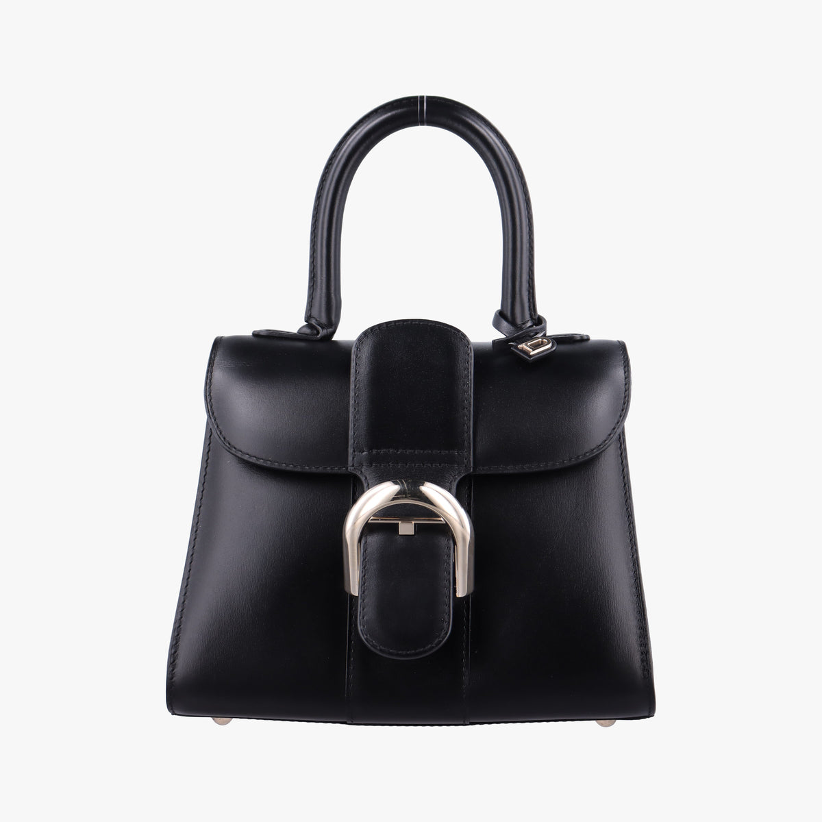 Pre-owned Delvaux Brillant Mini Black leather  handbag | stylenewstar