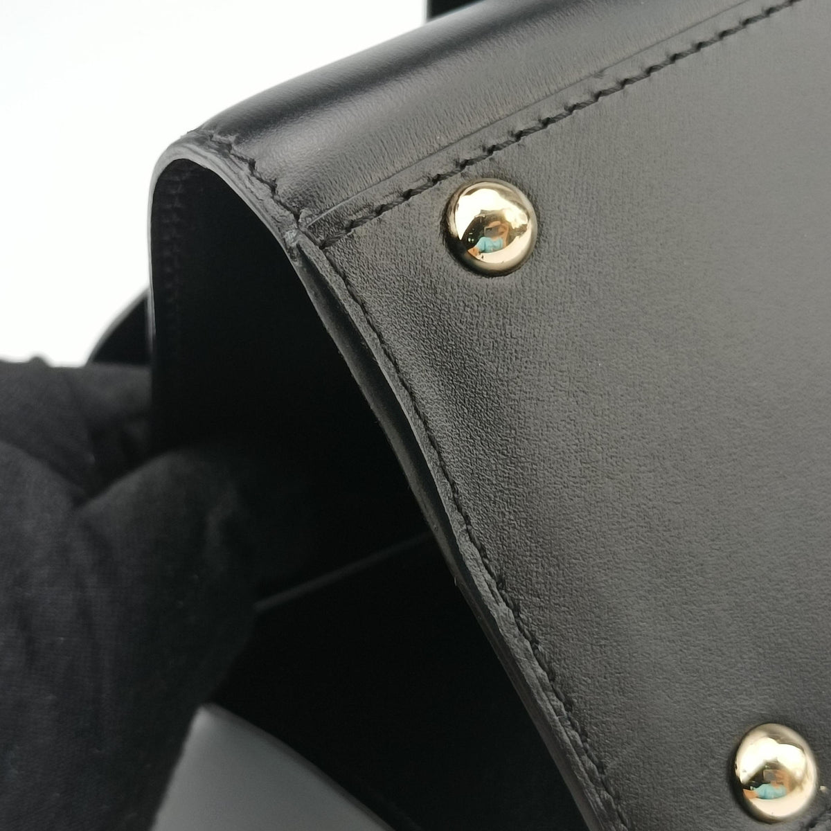 Pre-owned Delvaux Brillant Mini Black leather  handbag | stylenewstar