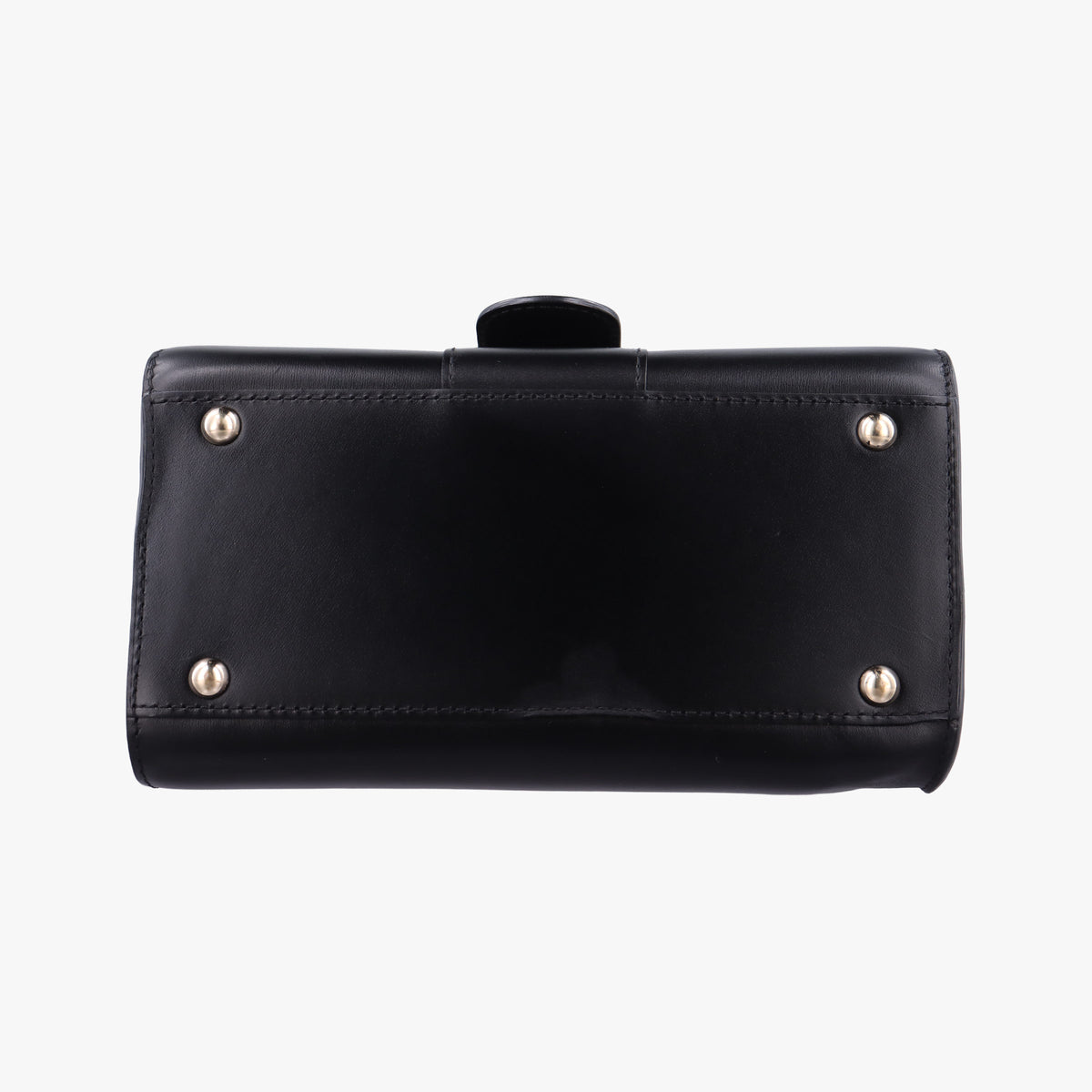Pre-owned Delvaux Brillant Mini Black leather  handbag | stylenewstar