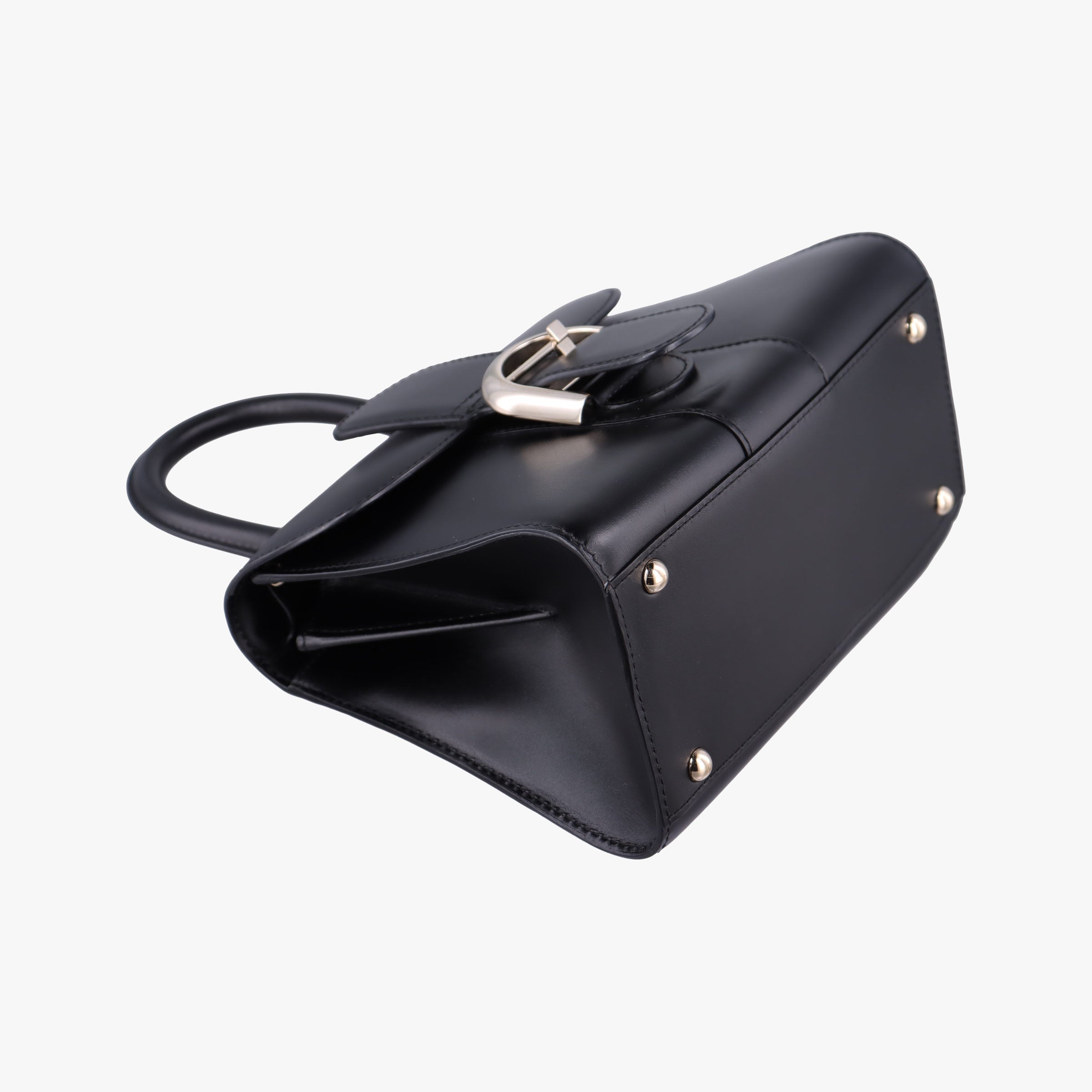 Pre-owned Delvaux Brillant Mini Black leather  handbag | stylenewstar