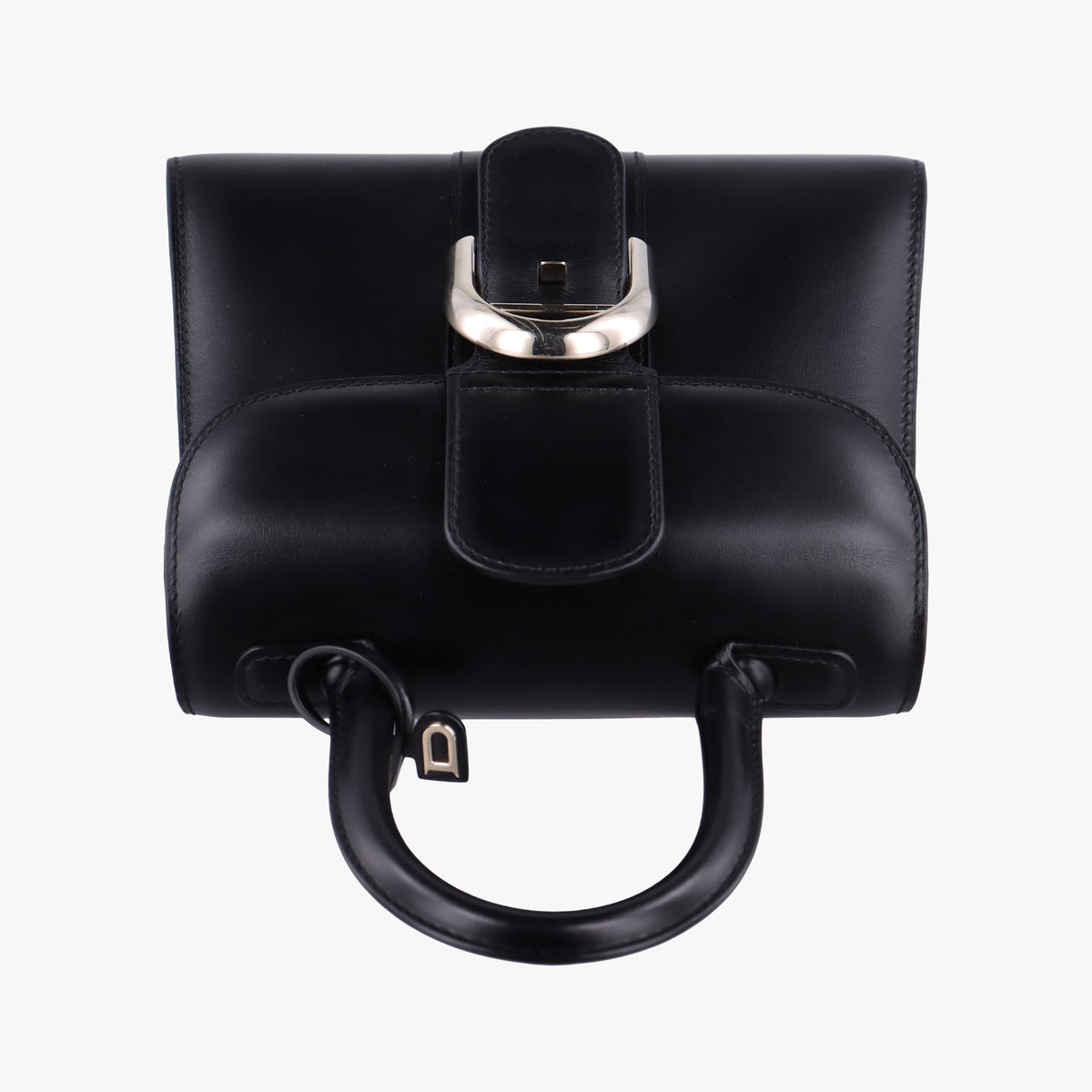 Pre-owned Delvaux Brillant Mini Black leather  handbag | stylenewstar