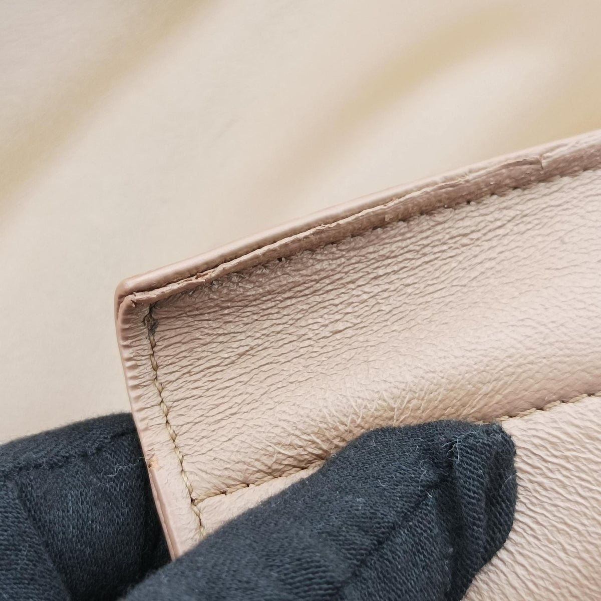Vintage Celine Trapeze Small Beige×rose Leather  shoulderbag | stylenewstar