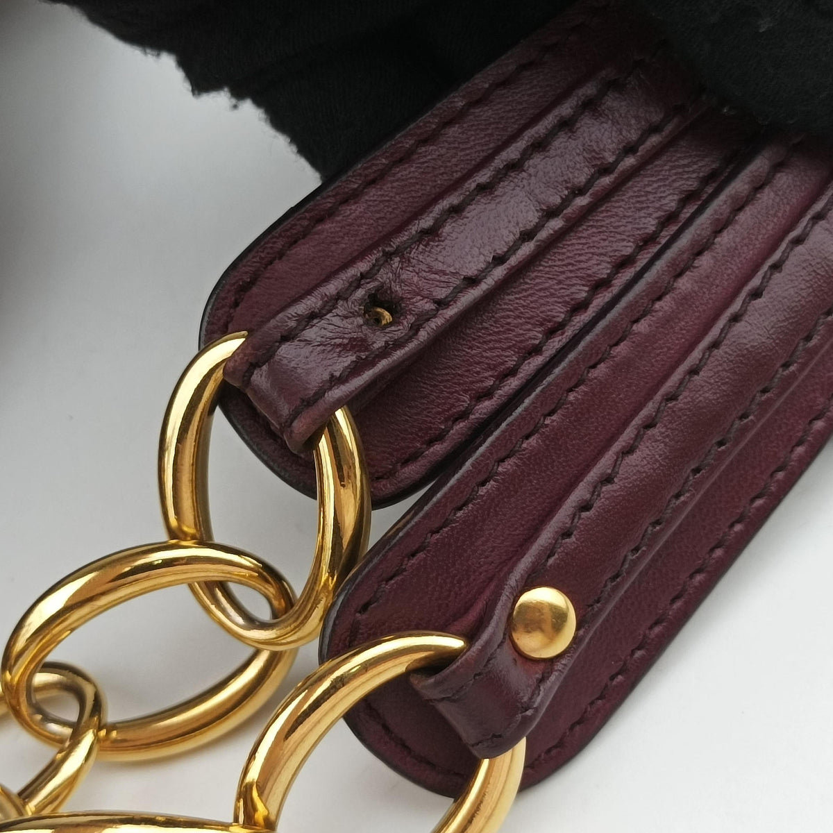 Vintage Christian Dior Soft Lady Dior Tote Purple Leather  handbag | stylenewstar