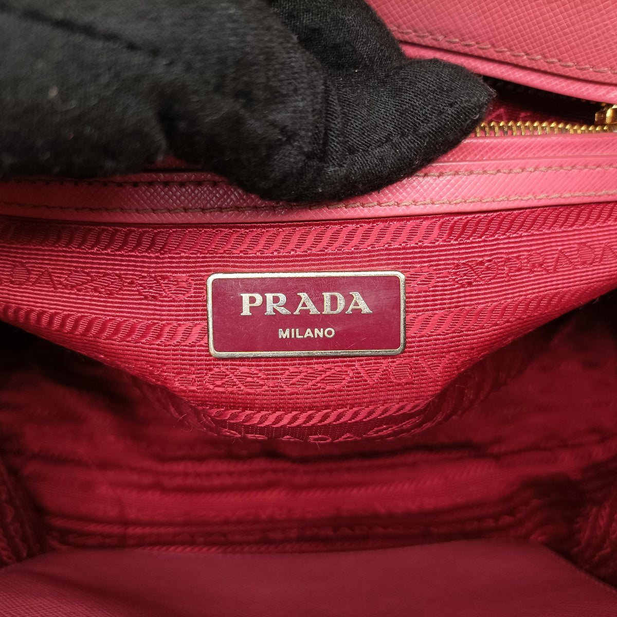 Secondhand Prada Galleria Pink SAFFIANO Leather BN1801 handbag | stylenewstar