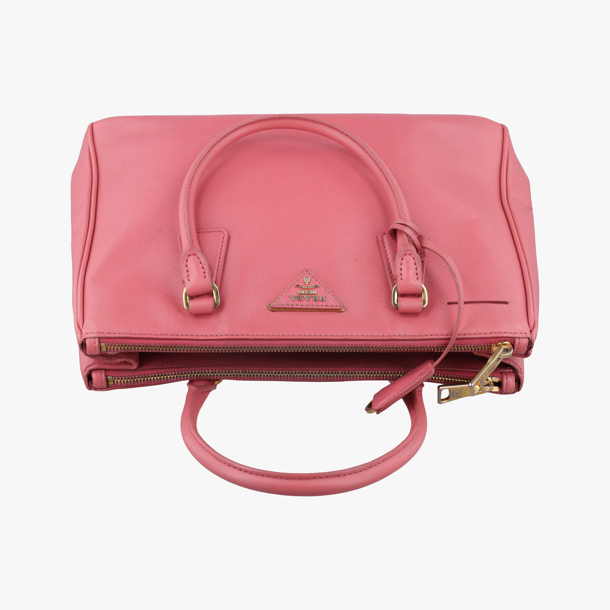 Secondhand Prada Galleria Pink SAFFIANO Leather BN1801 handbag | stylenewstar