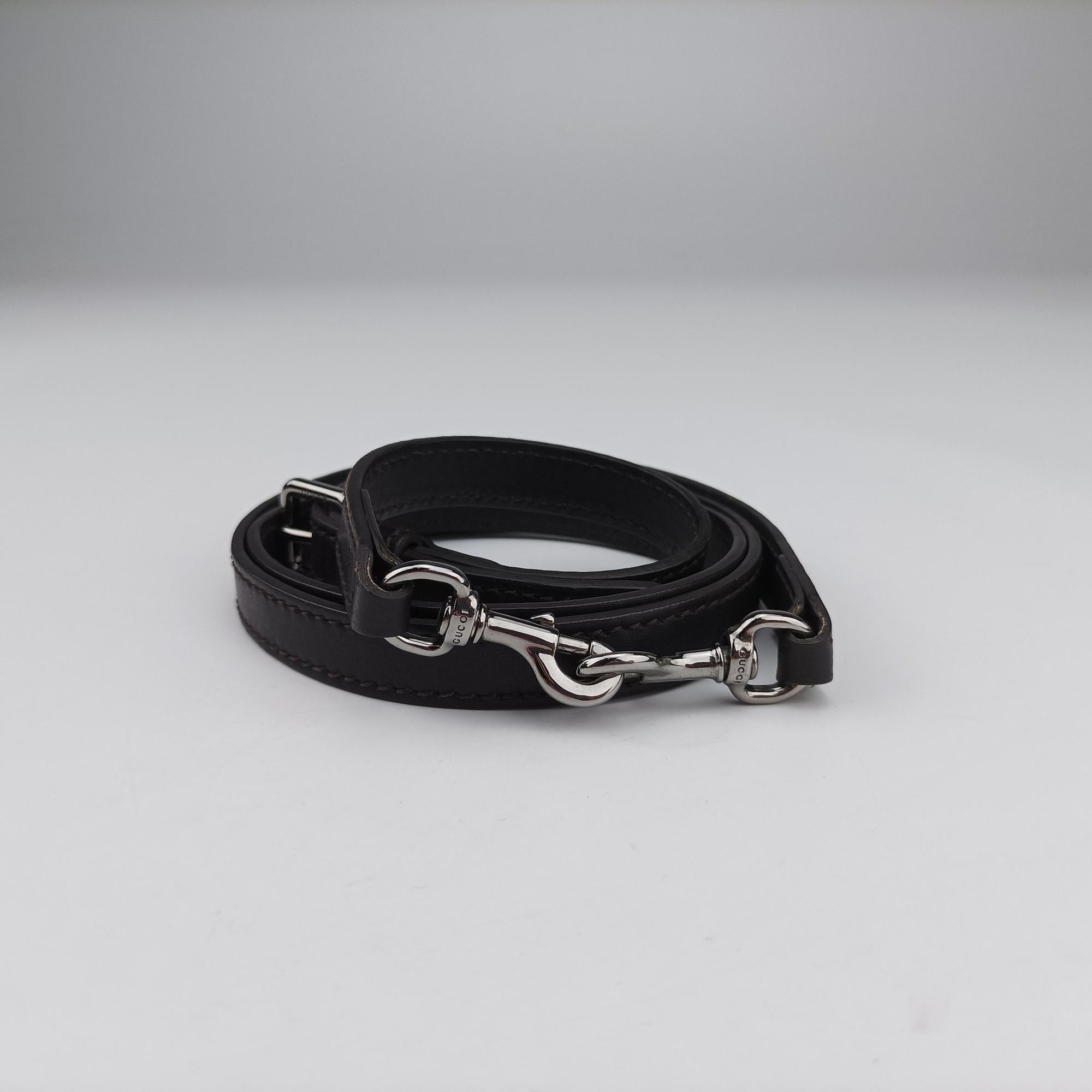 Secondhand Gucci Microguccissima dome Black Leather 341504 shoulderbag | stylenewstar