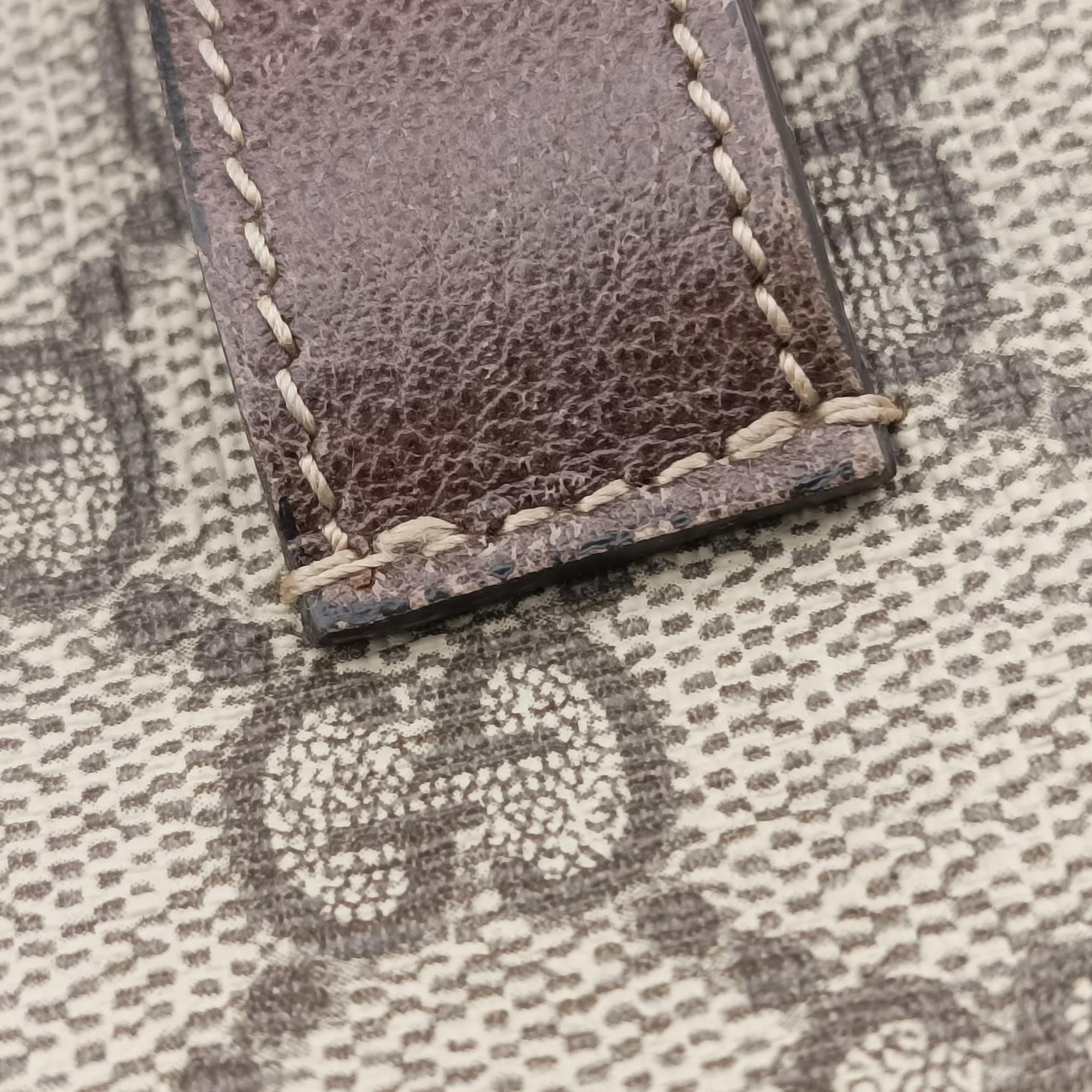 Secondhand Gucci Ophidia Brown PVC coated canvas×Leather 517076 bum bag/waist bag | stylenewstar