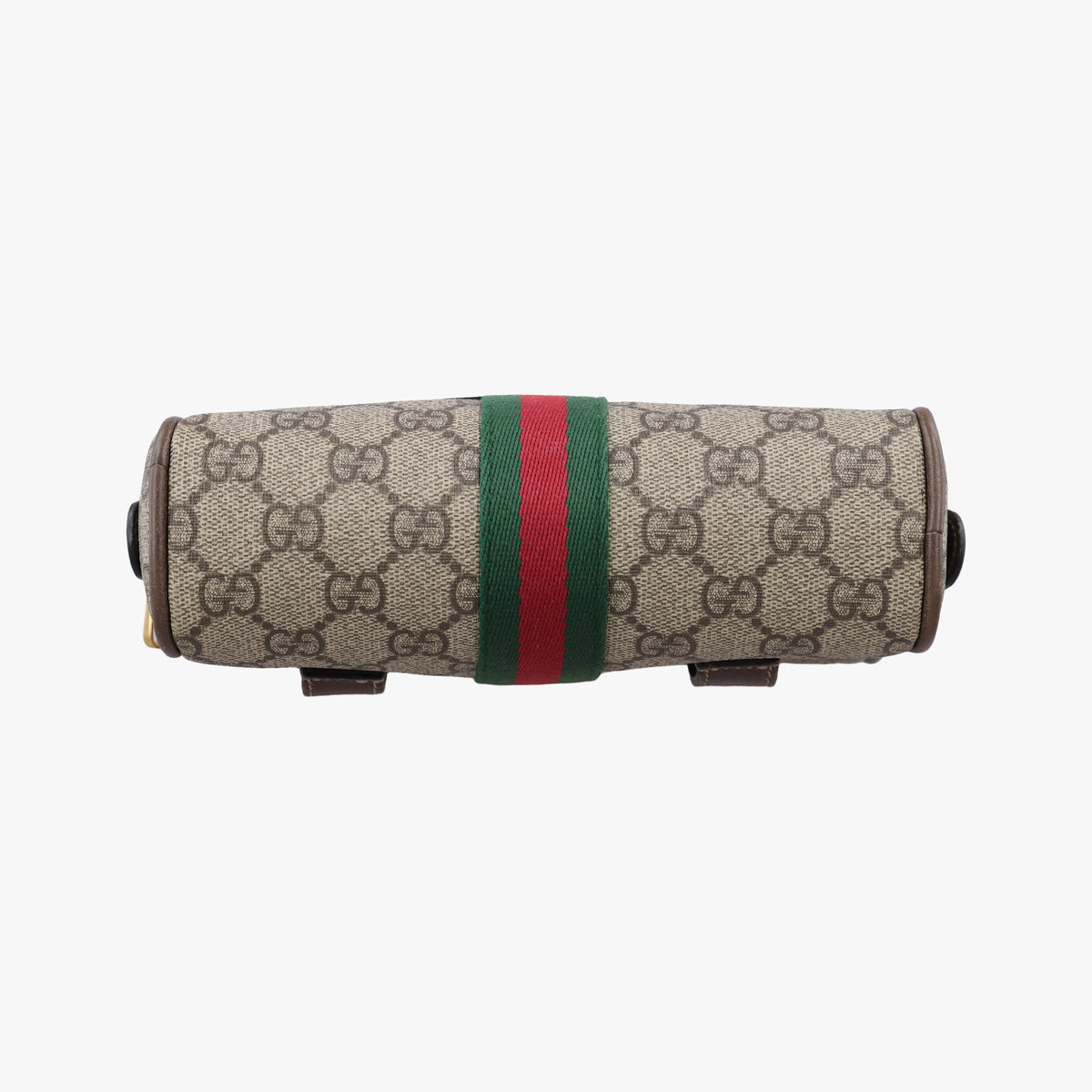 Secondhand Gucci Ophidia Brown PVC coated canvas×Leather 517076 bum bag/waist bag | stylenewstar