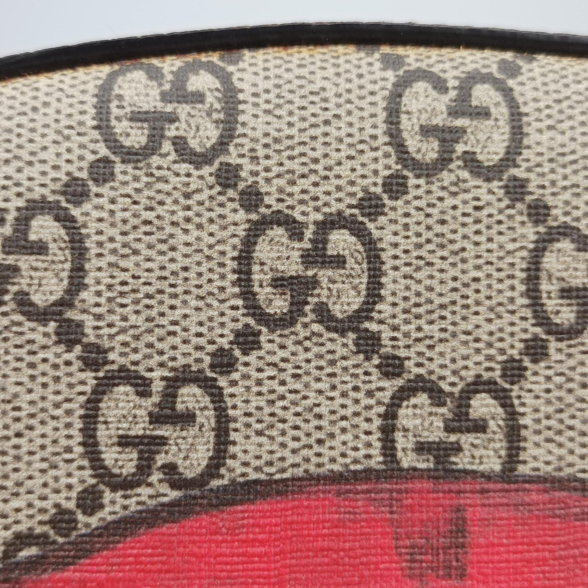 Pre-owned Gucci GG Supreme Bosco dog print Beige×Multicolour PVC coated canvas 495621 backpack/rucksack | stylenewstar