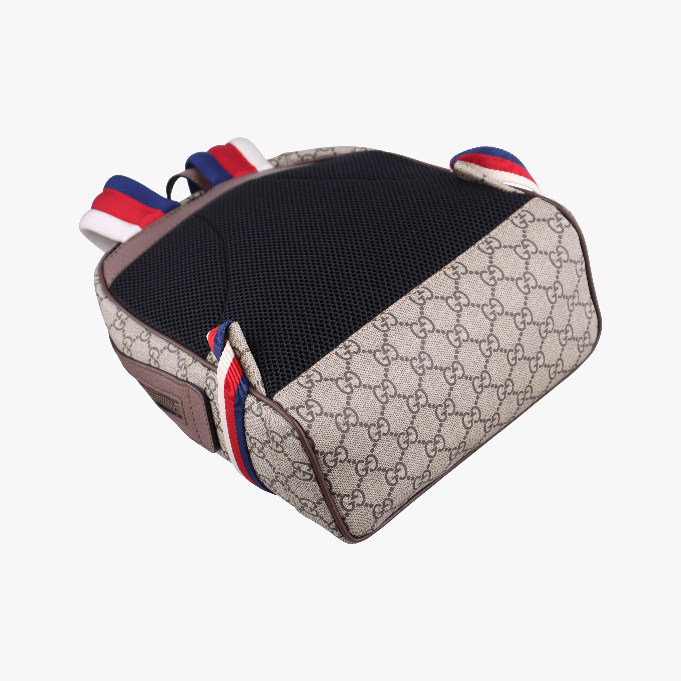 Pre-owned Gucci GG Supreme Bosco dog print Beige×Multicolour PVC coated canvas 495621 backpack/rucksack | stylenewstar