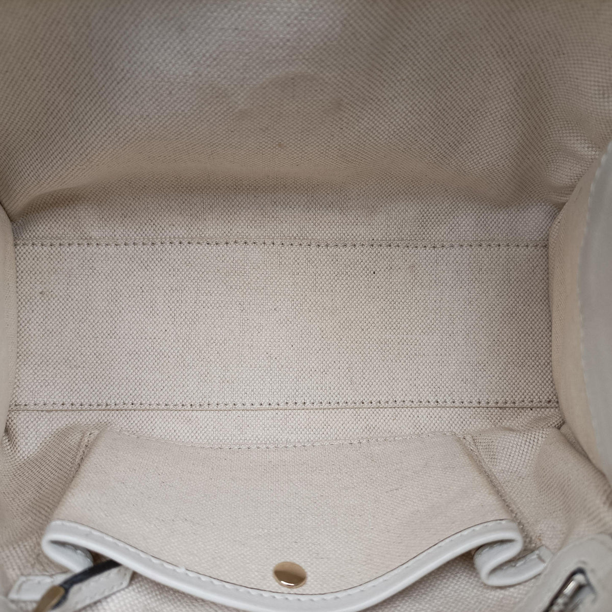 Secondhand Gucci Stirrup White Leather 277515 handbag | stylenewstar