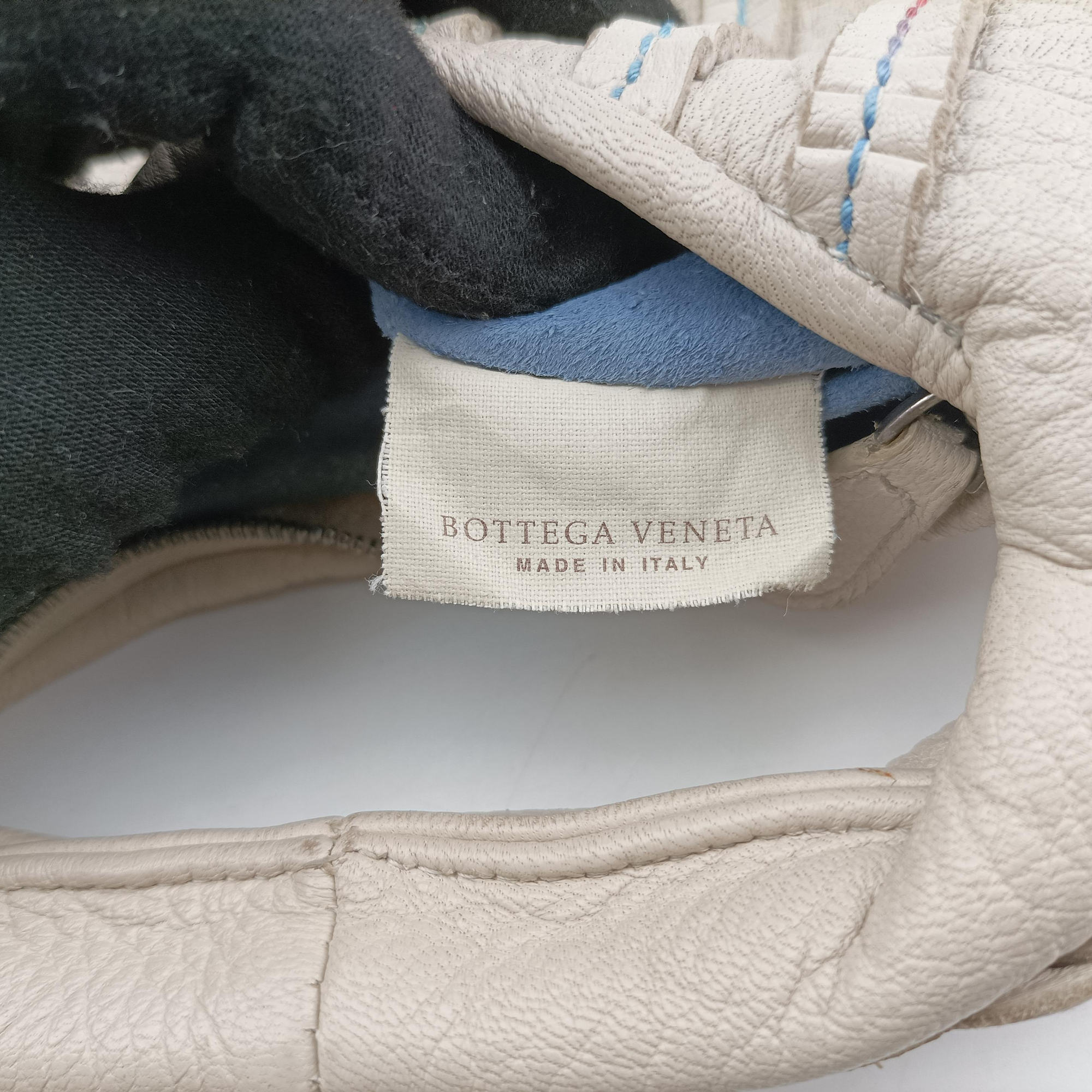 Pre-owned Bottega Veneta Mini Dune Veneta Hobo Grey leather  handbag | stylenewstar