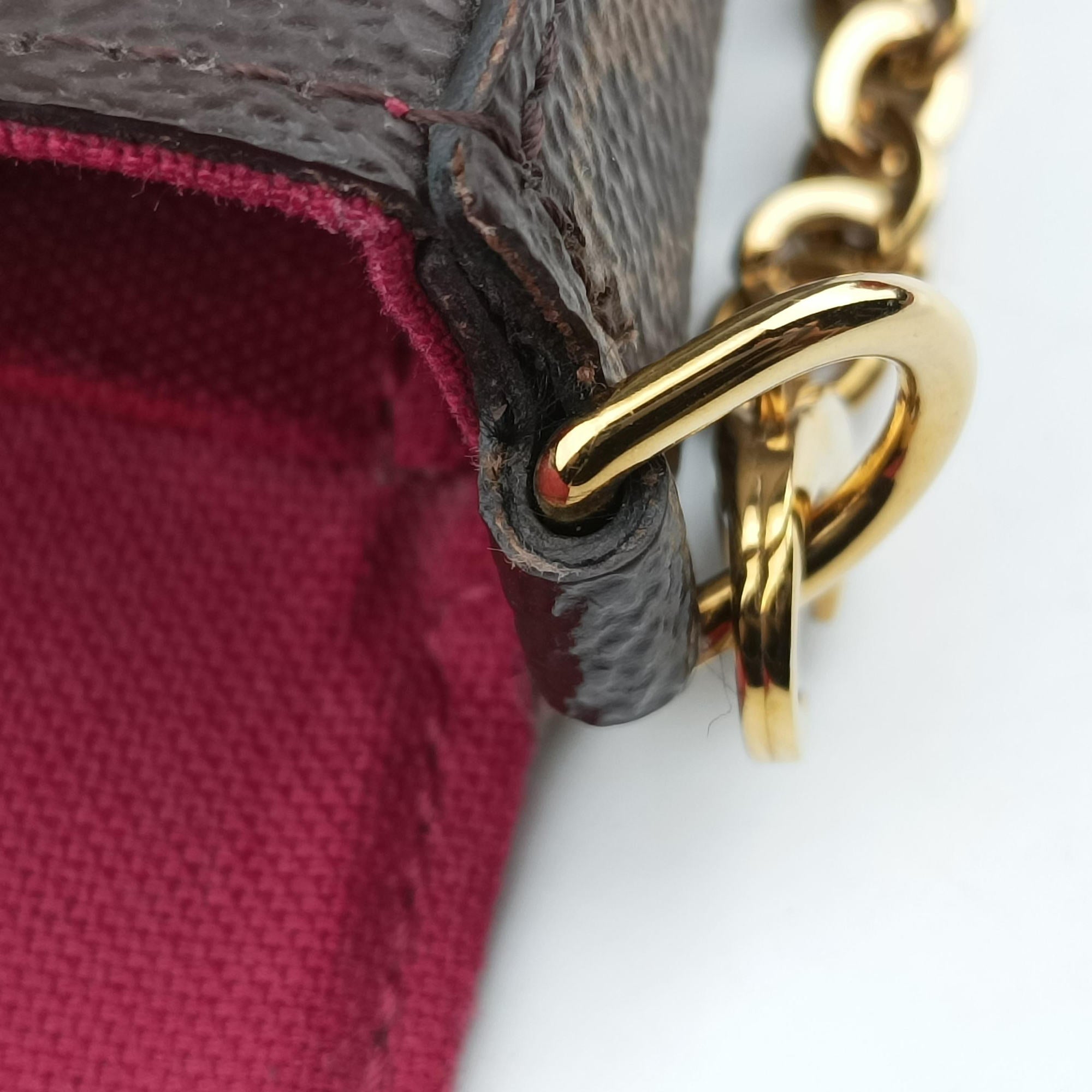 Vintage Louis Vuitton Pochette Felicie Brown Monogram Canvas M61276 shoulderbag | stylenewstar