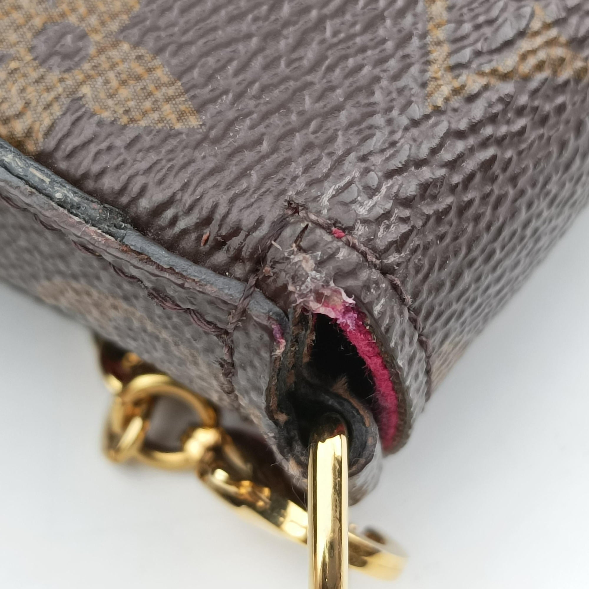 Vintage Louis Vuitton Pochette Felicie Brown Monogram Canvas M61276 shoulderbag | stylenewstar