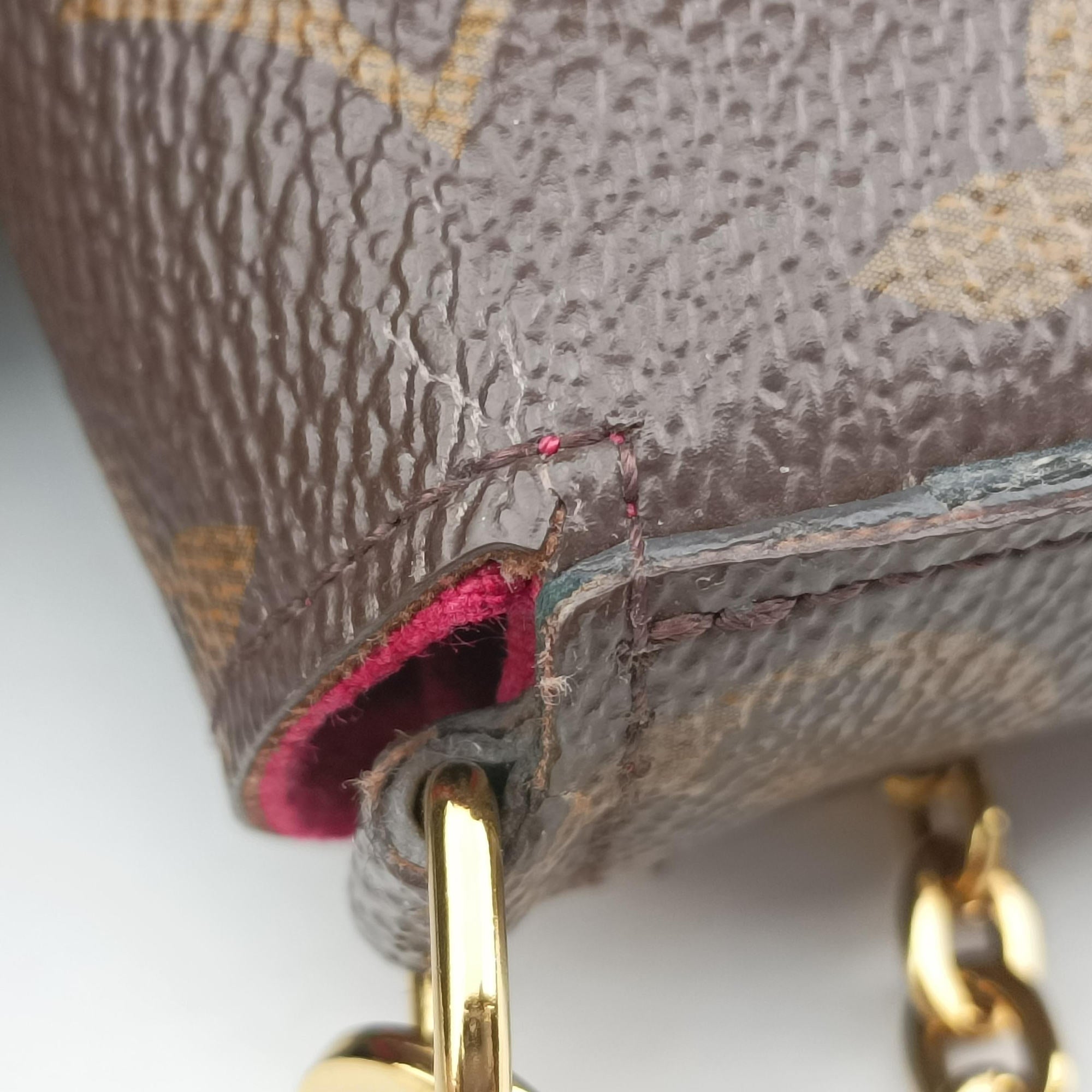 Vintage Louis Vuitton Pochette Felicie Brown Monogram Canvas M61276 shoulderbag | stylenewstar