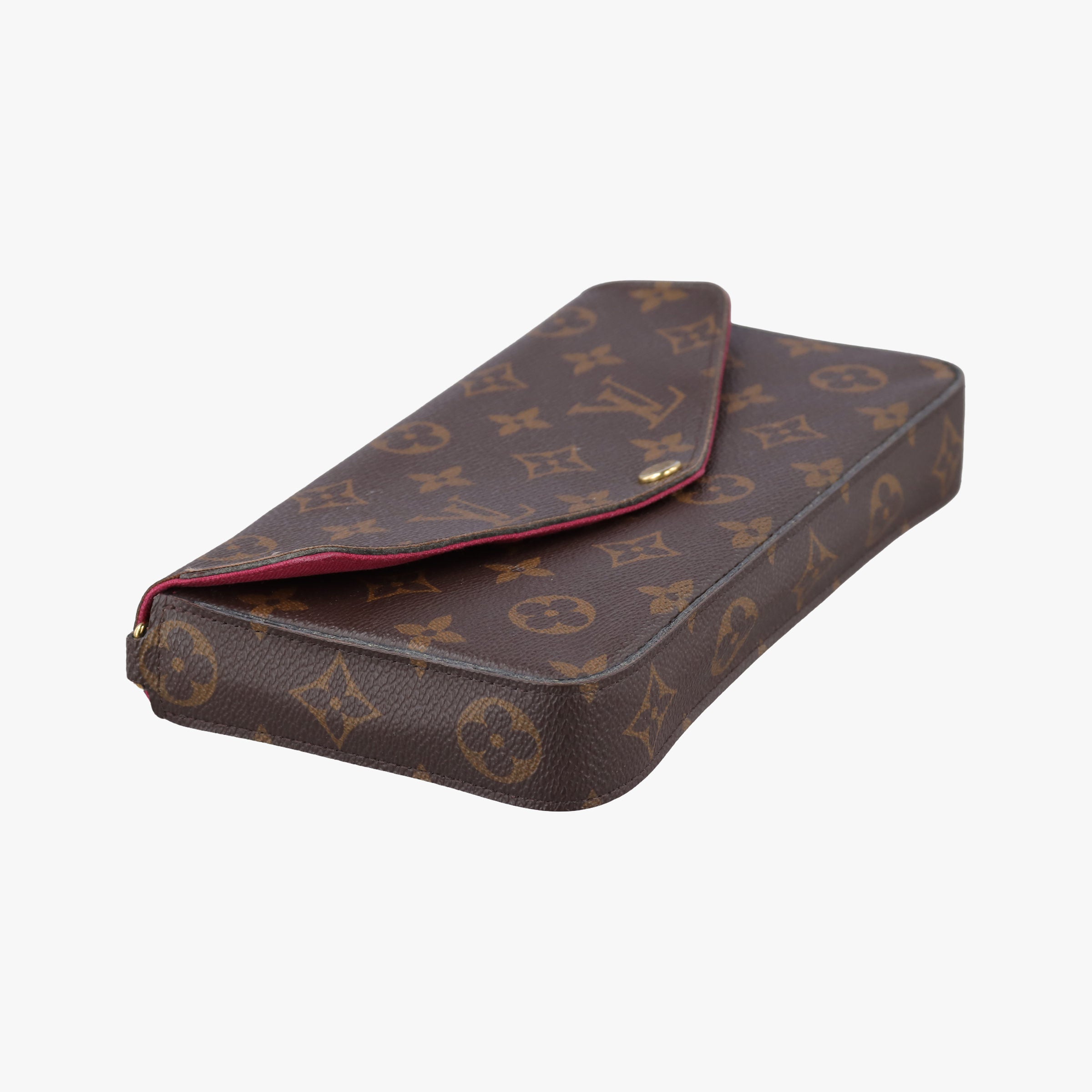 Vintage Louis Vuitton Pochette Felicie Brown Monogram Canvas M61276 shoulderbag | stylenewstar