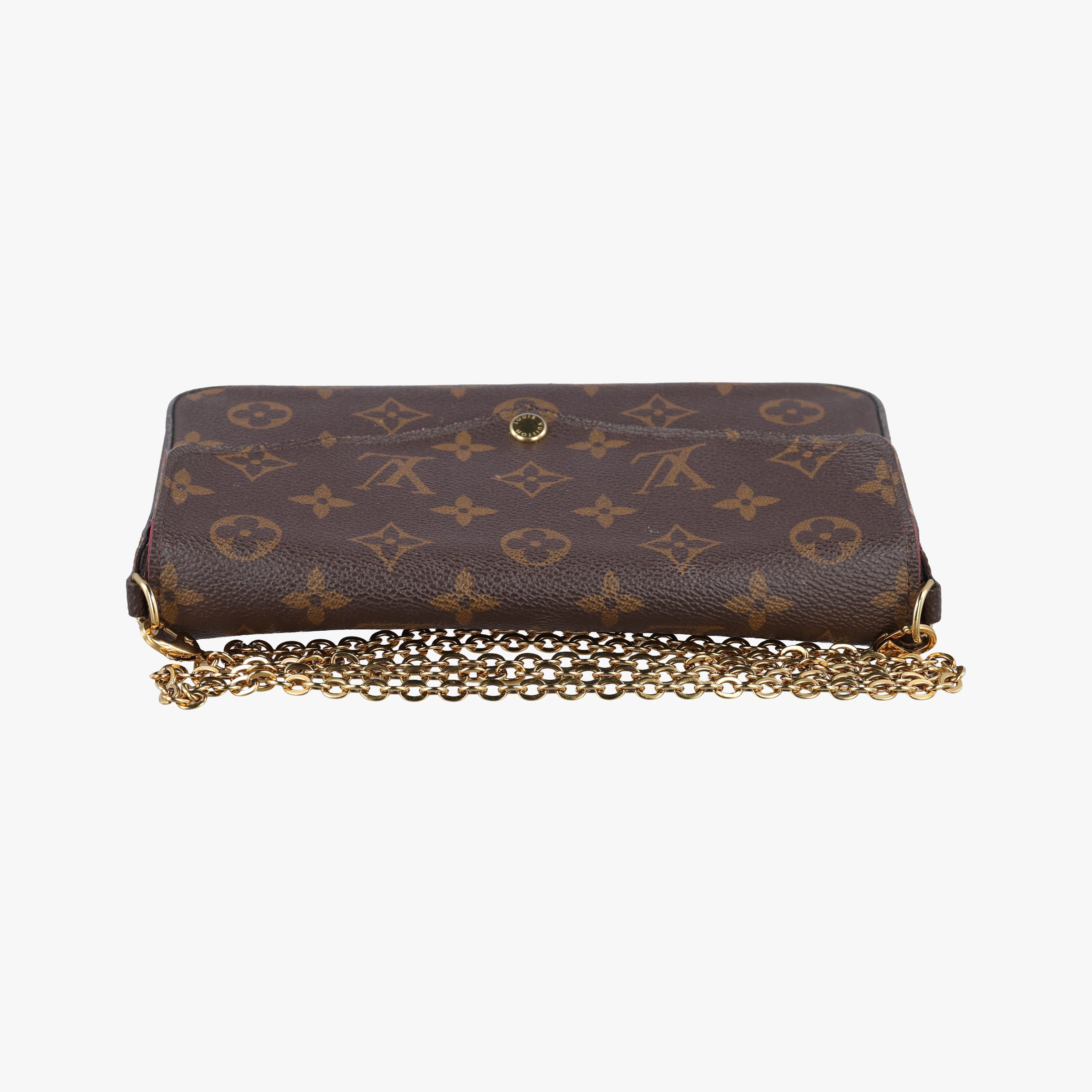 Vintage Louis Vuitton Pochette Felicie Brown Monogram Canvas M61276 shoulderbag | stylenewstar