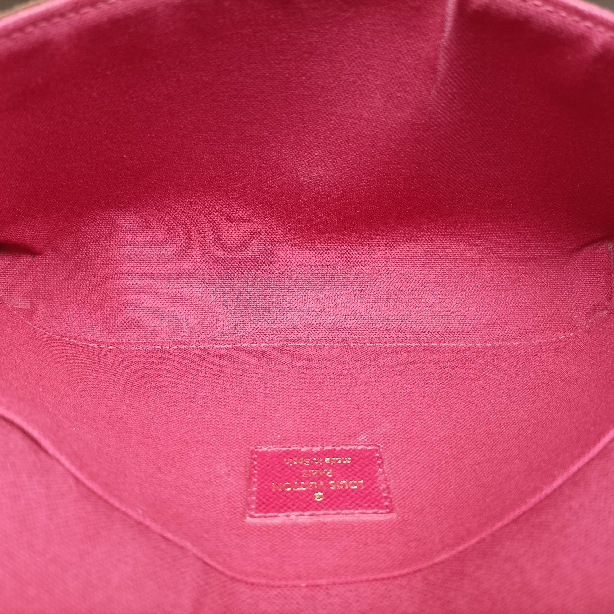 Vintage Louis Vuitton Pochette Felicie Brown Monogram Canvas M61276 shoulderbag | stylenewstar