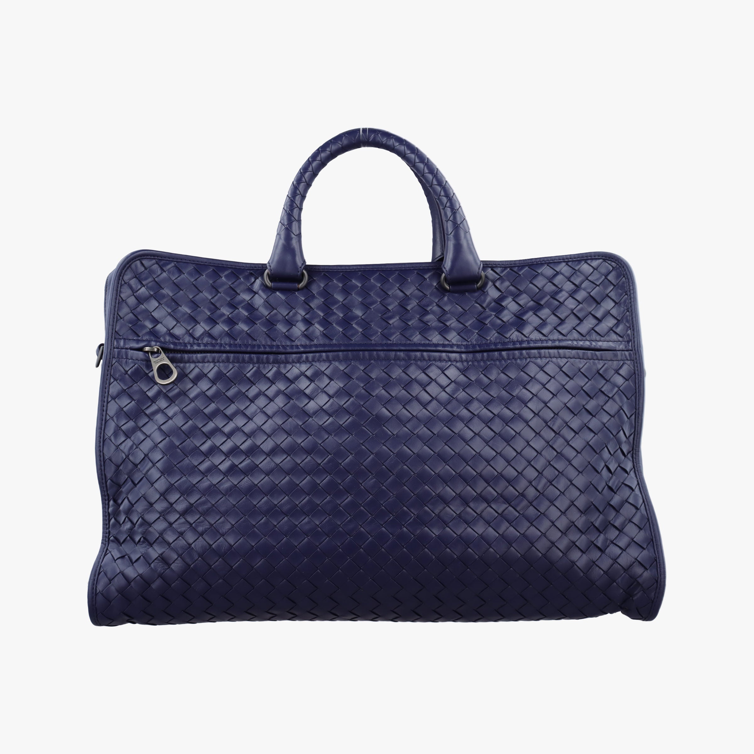 Pre-owned Bottega Veneta Intrecciato Purple lambskin  handbag | stylenewstar