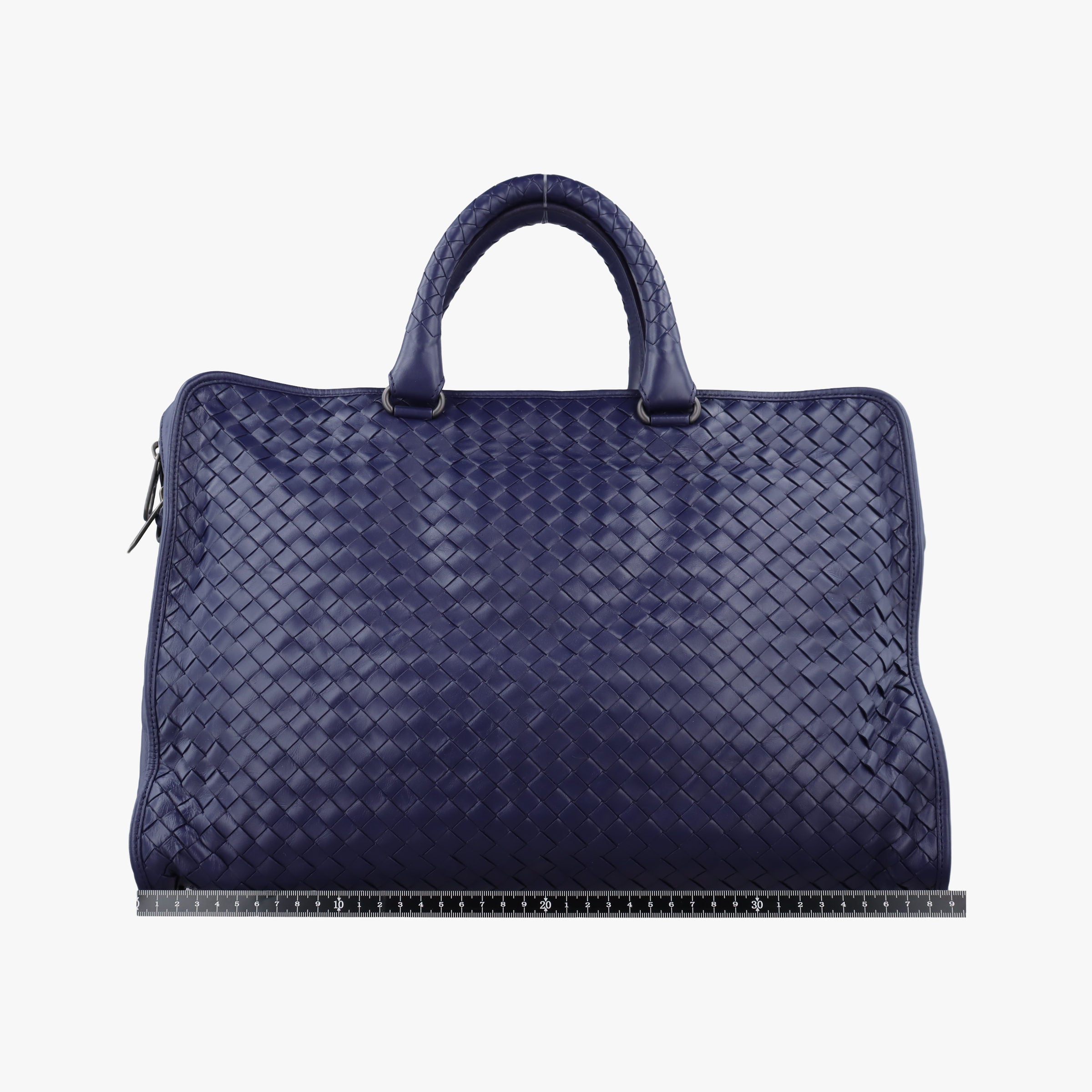 Pre-owned Bottega Veneta Intrecciato Purple lambskin  handbag | stylenewstar